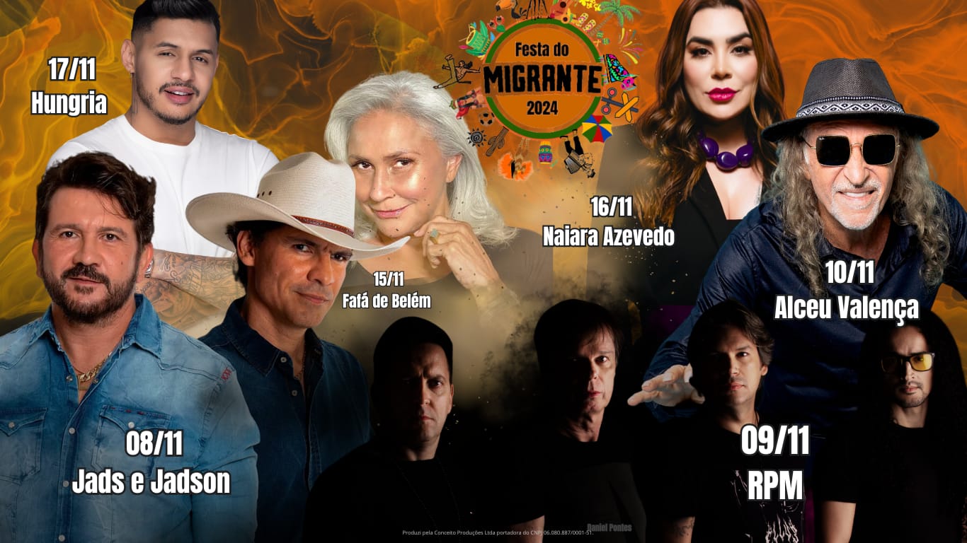 Jads &amp; Jadson e Hungria Hip Hop são as novas atrações anunciadas para a Festa do Migrante