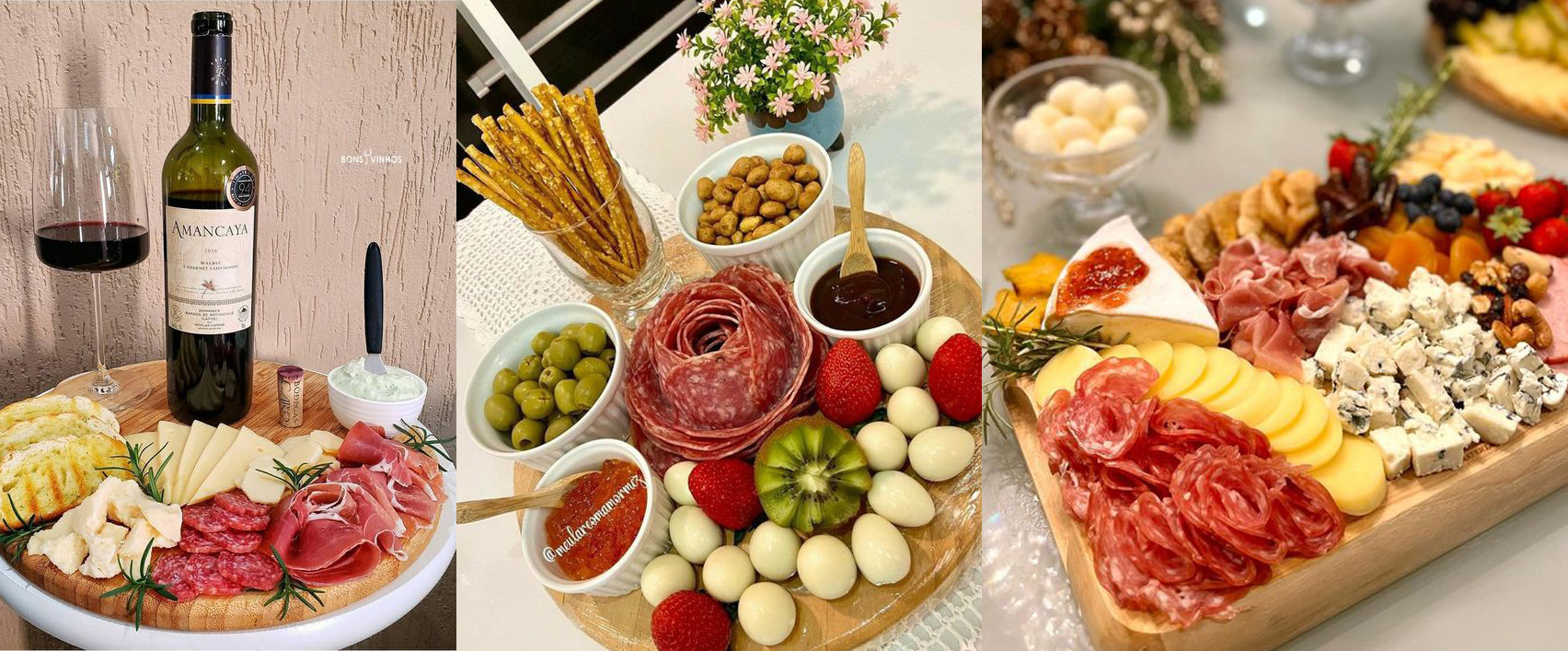 Tábua de frios: inspirações criativas para surpreender