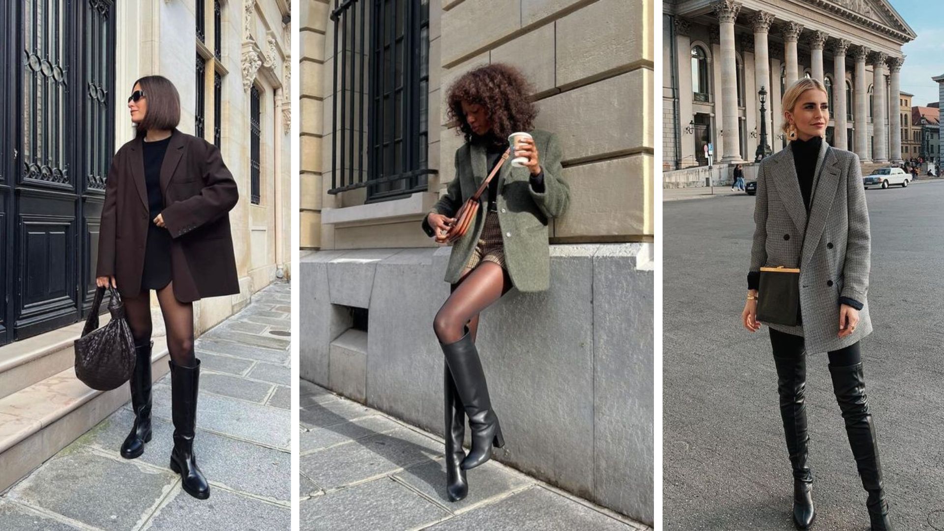 Blazer e Bota de Cano Alto: A Combinação que está Conquistando as Fashionistas