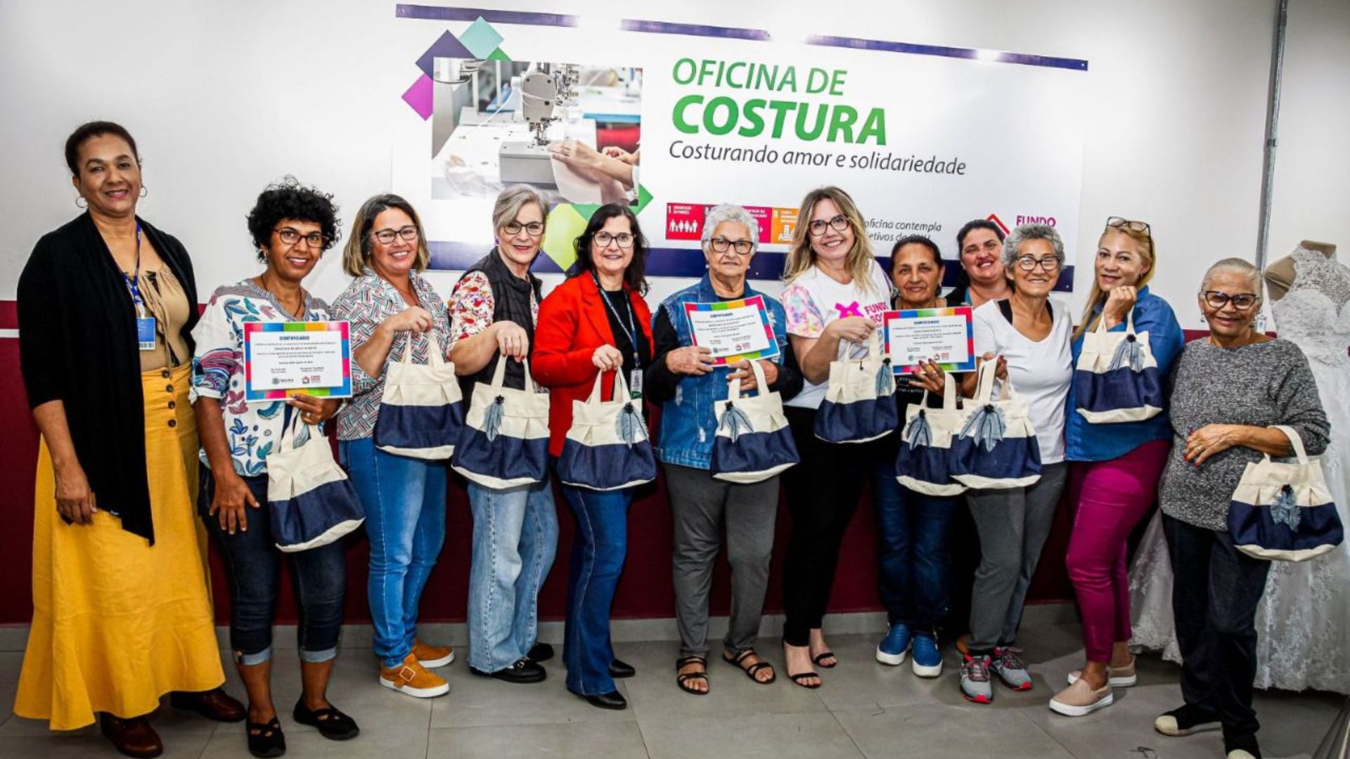 Fundo Social de Solidariedade de Paulínia Forma 39 Alunos em Cursos de Capacitação