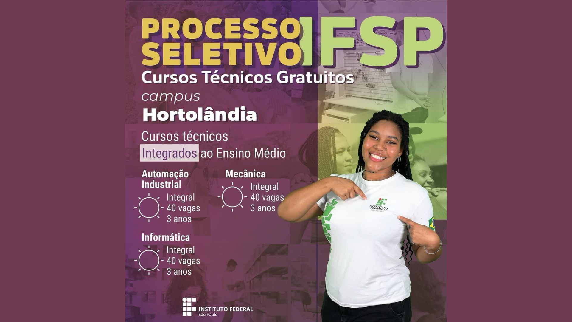 Instituto Federal Oferece Mais de 200 Vagas em Cursos Técnicos Gratuitos em Hortolândia