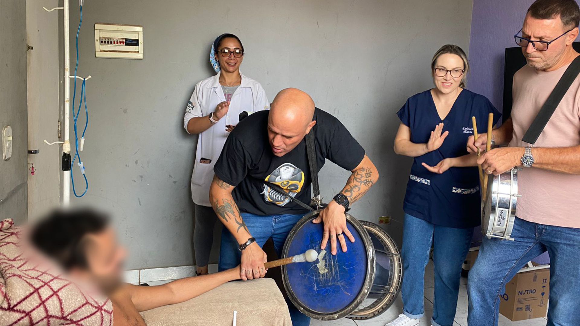 Hortolândia Lança Projeto Piloto de Música Domiciliar para Pacientes Acamados