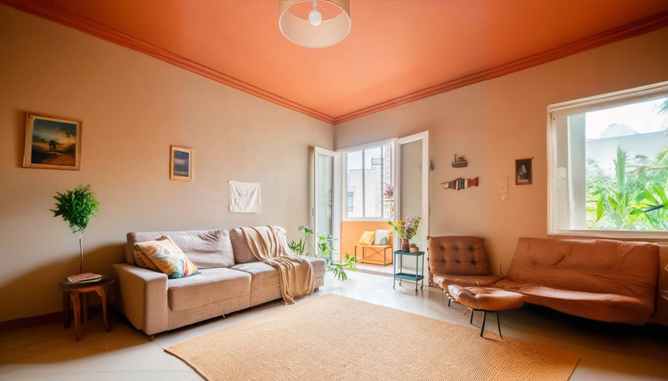 Reforma Criativa e Colorida: Transformação de Apartamento Sem Quebra-Quebra