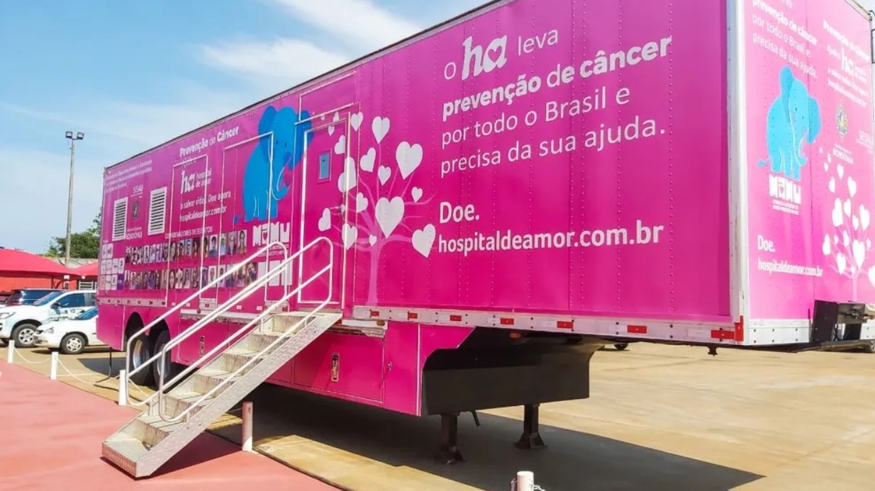 Carreta do Amor oferece exames de mamografia e Papanicolau em Sumaré