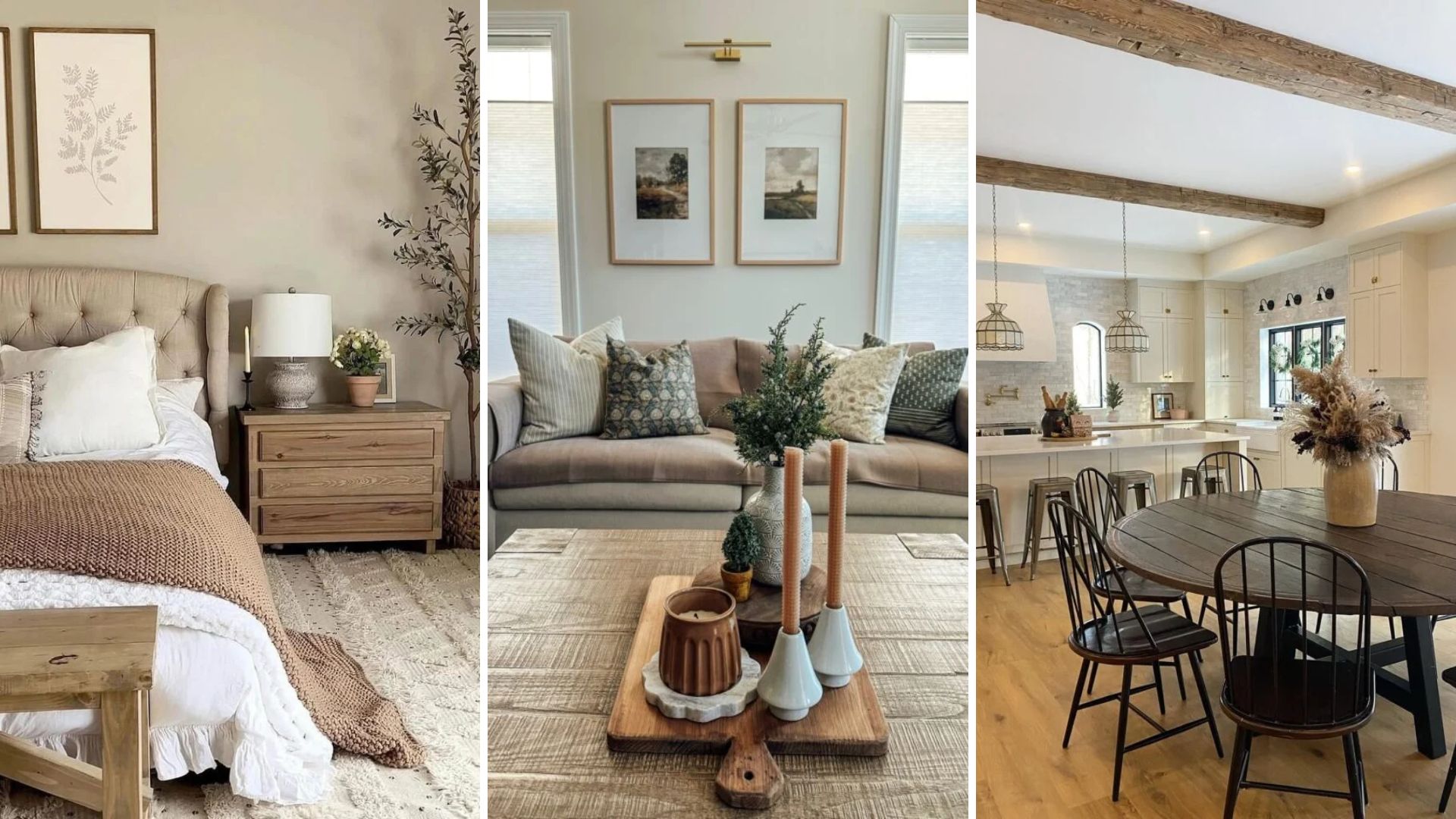 Modern Farmhouse: A Tendência de Decoração que Une o Rústico ao Contemporâneo