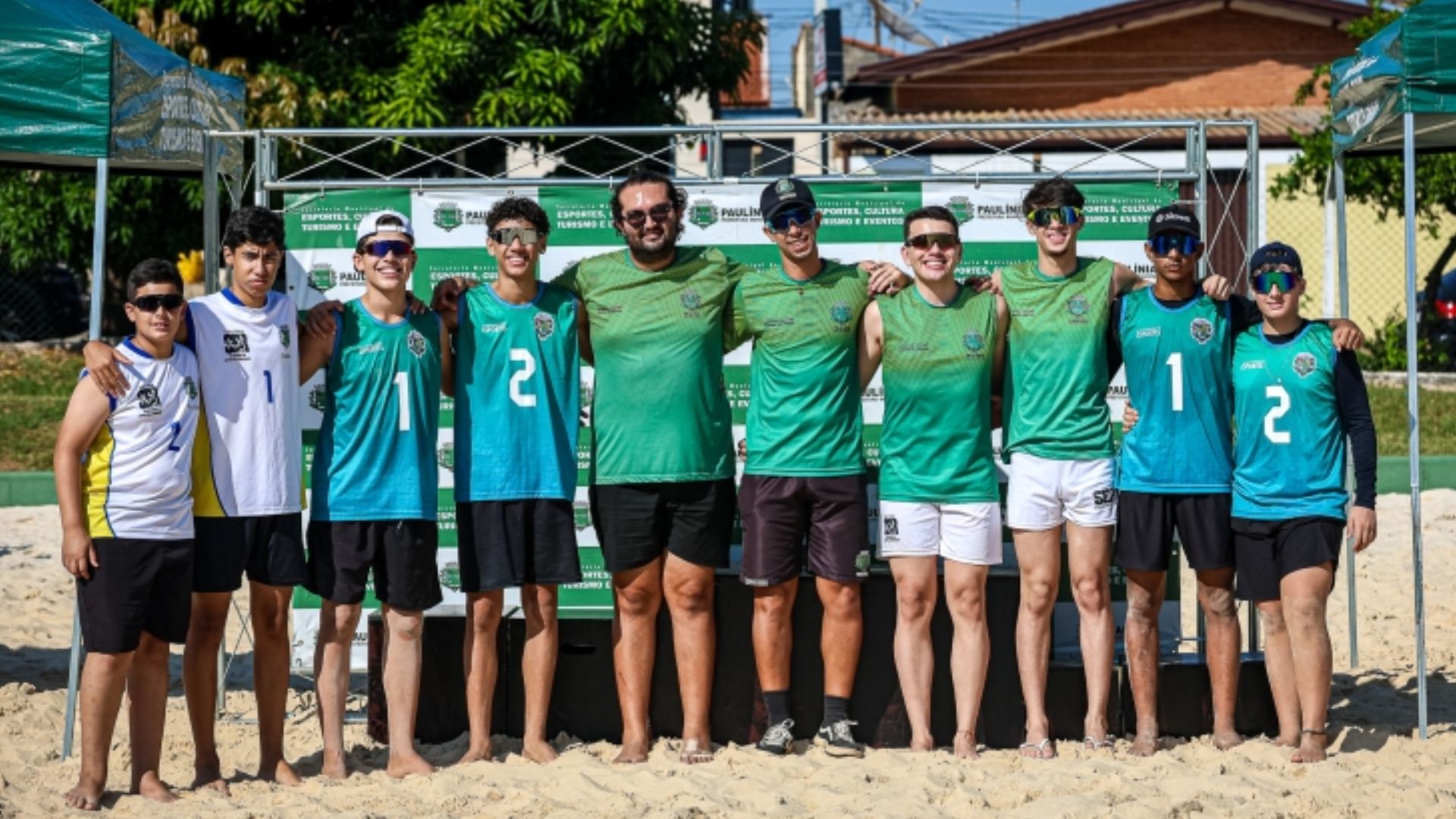 Paulínia é vice-campeã no 2º Torneio Municipal de Vôlei de Praia