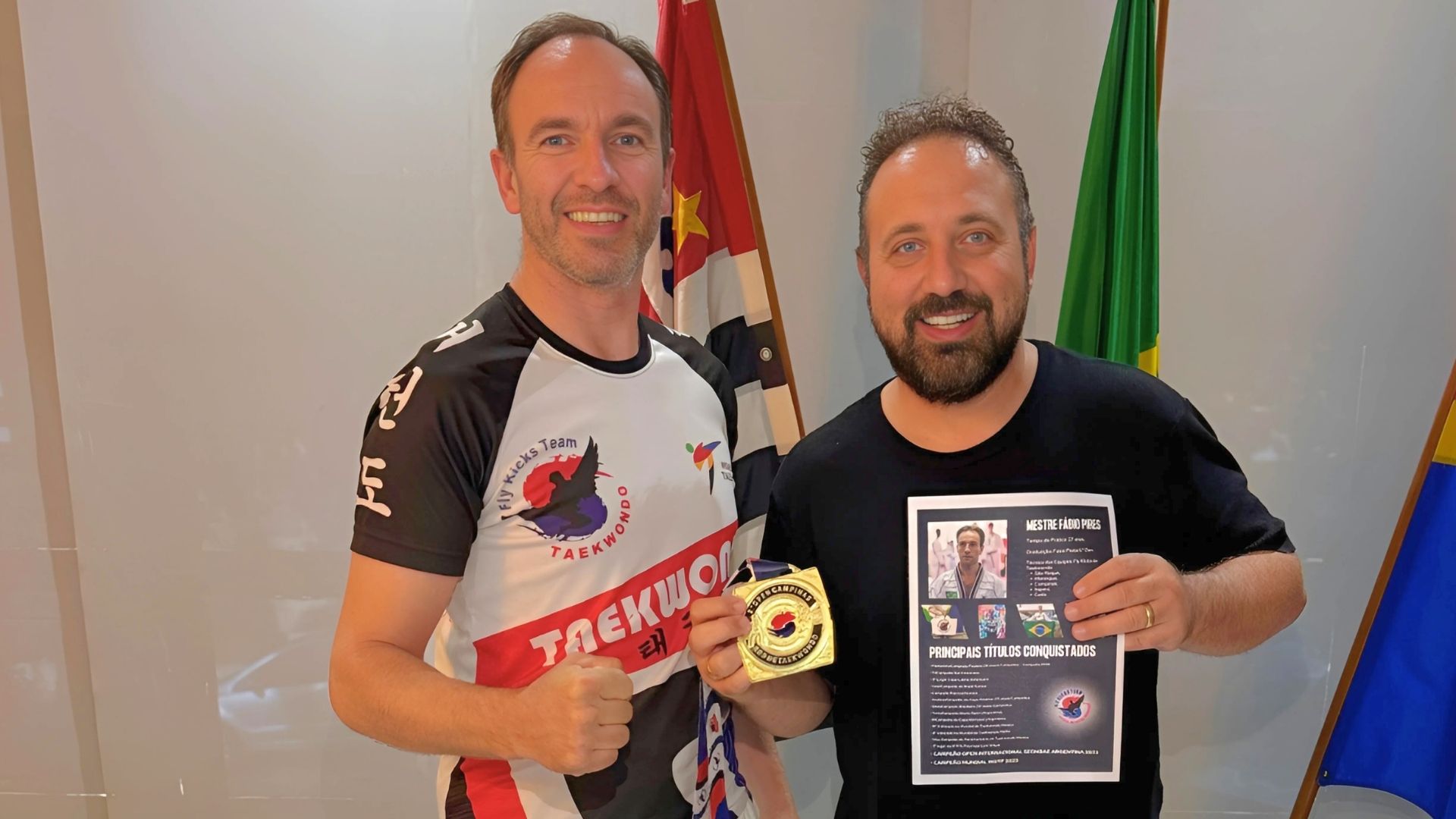 Sumaré é representada pelo mestre Fábio Pires no Campeonato Brasileiro de Taekwondo 2025
