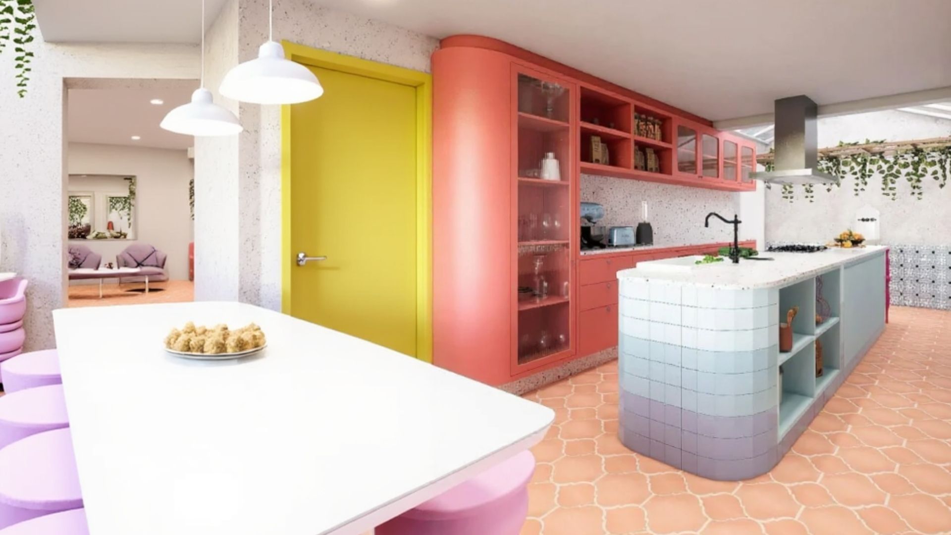 5 Ideias Criativas para Cozinha Colorida que Inspiram Dinamismo