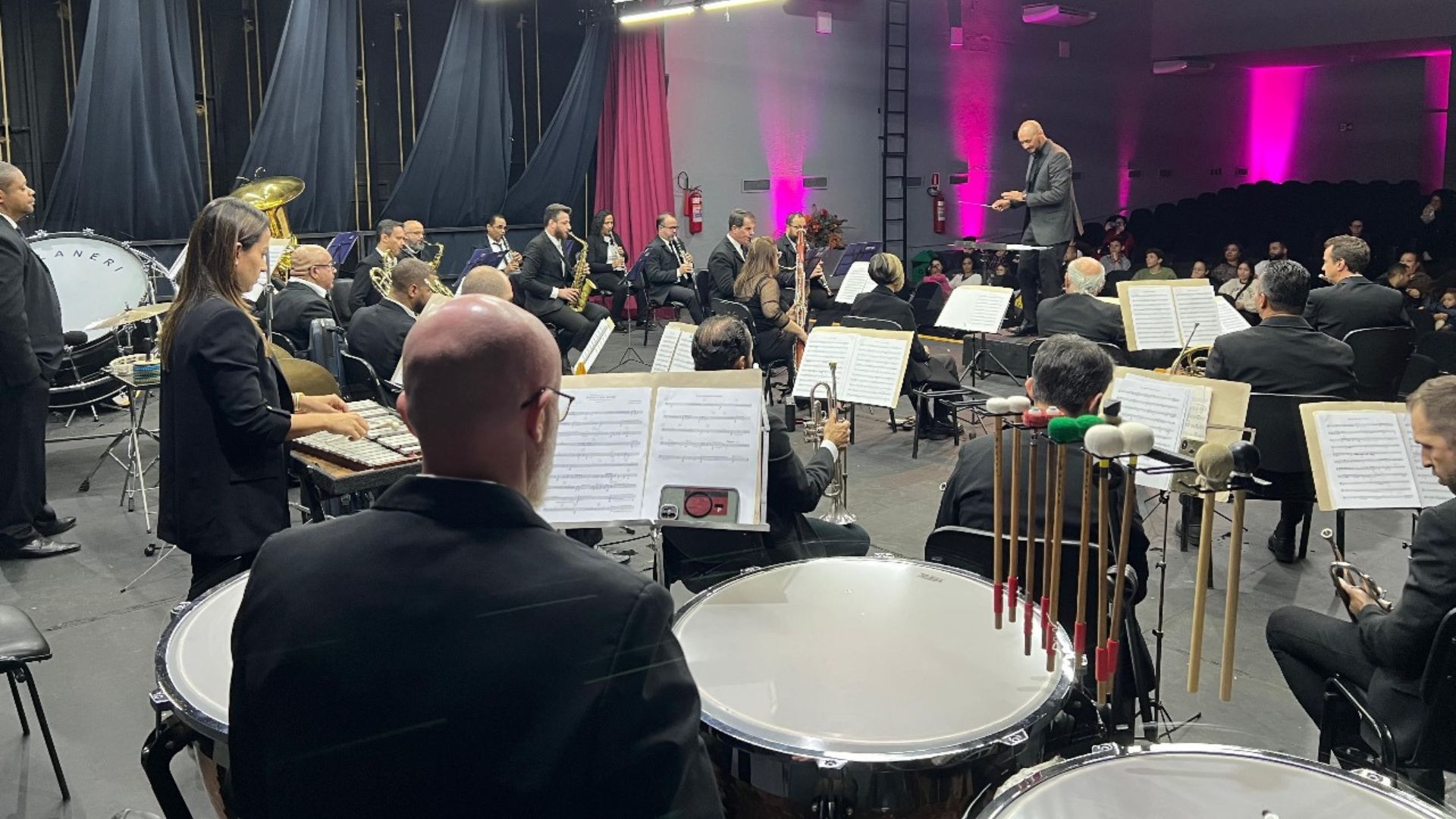 Banda Sinfônica Municipal Dorival Gomes Barroca se apresenta no Shopping ParkCity Sumaré