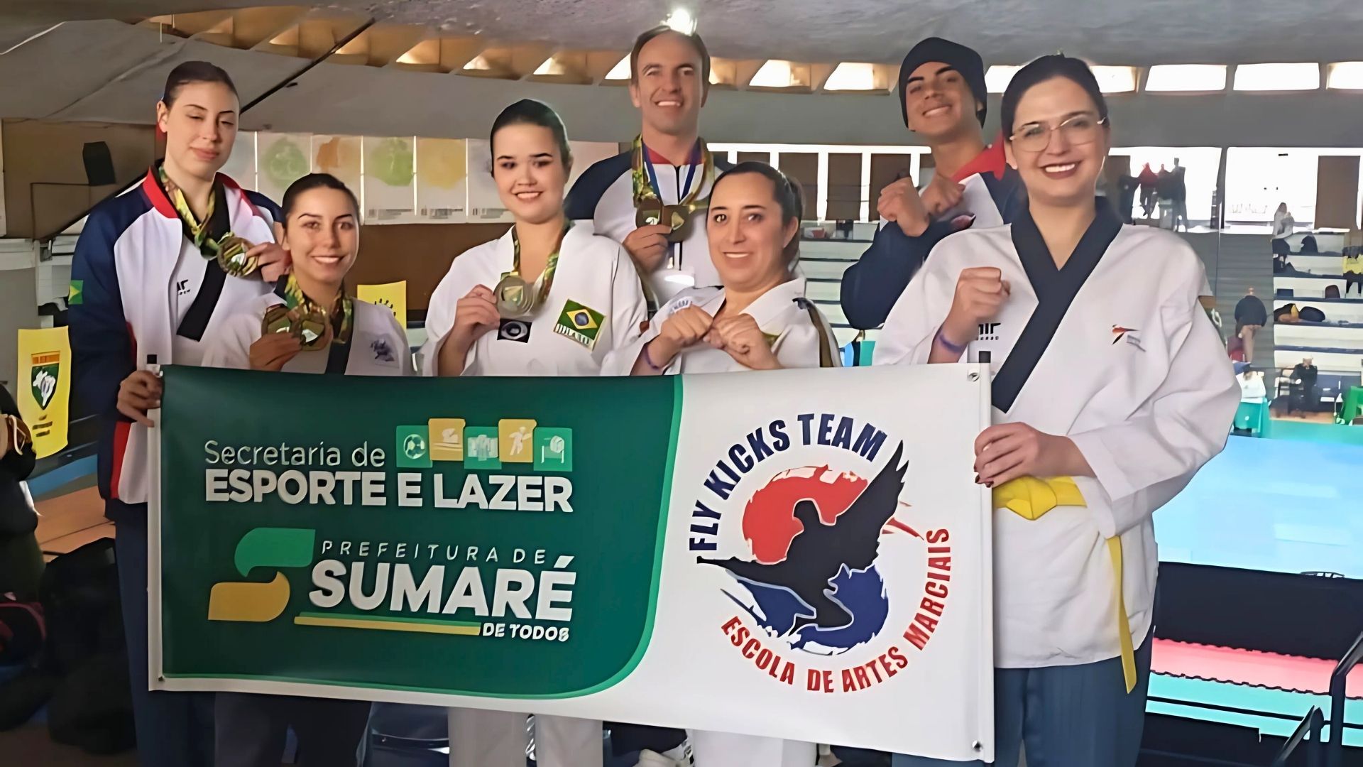 Atletas de Sumaré conquistam 13 medalhas no Campeonato Brasileiro de Taekwondo