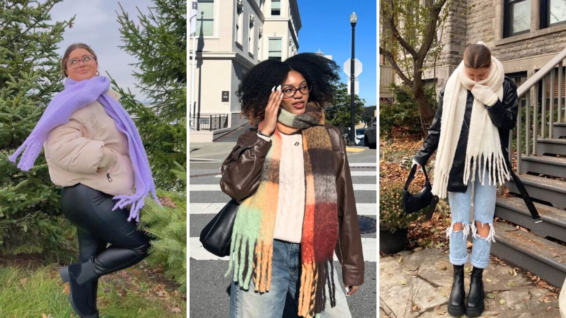 Inspire-se: Looks com Cachecol para Ficar Estilosa e Quentinha no Inverno