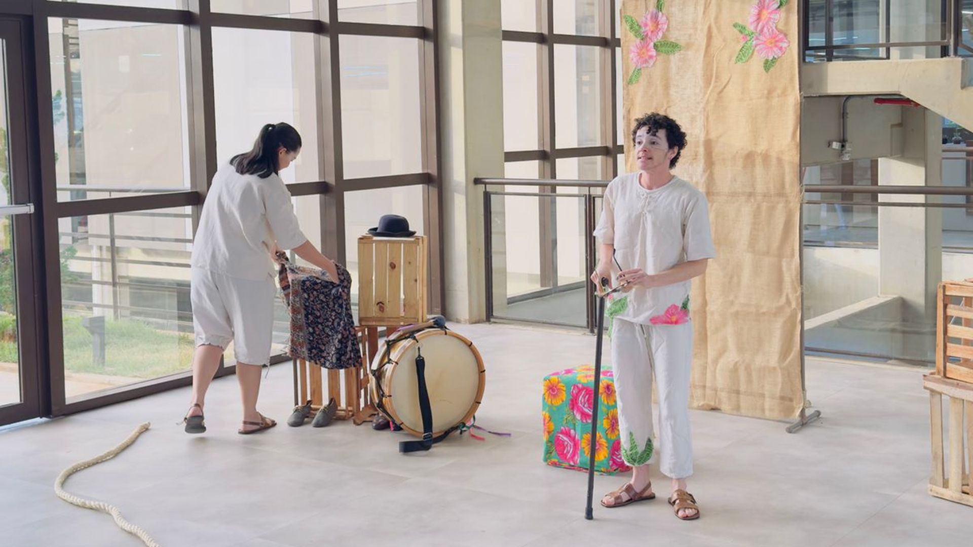 Junho Violeta: Hortolândia conclui campanha contra violência ao idoso com apresentação no Paço Municipal