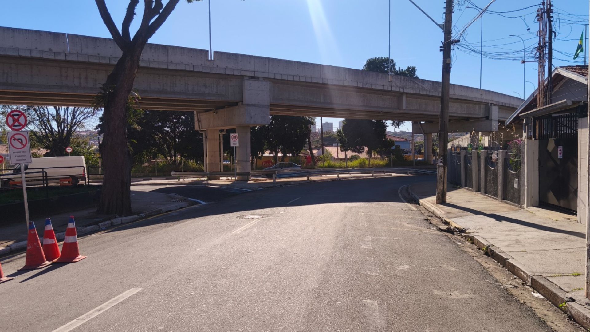 Viaduto Cláudio Meskan, conhecido como Viaduto do Primavera de Sumaré-SP