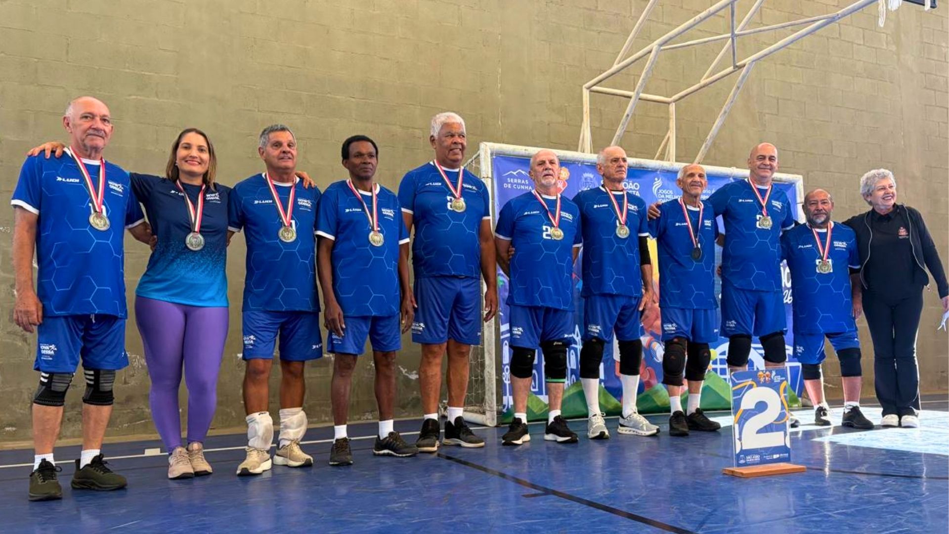 Nova Odessa encerrou participação nos Jogos da Melhor Idade com prata e bronze