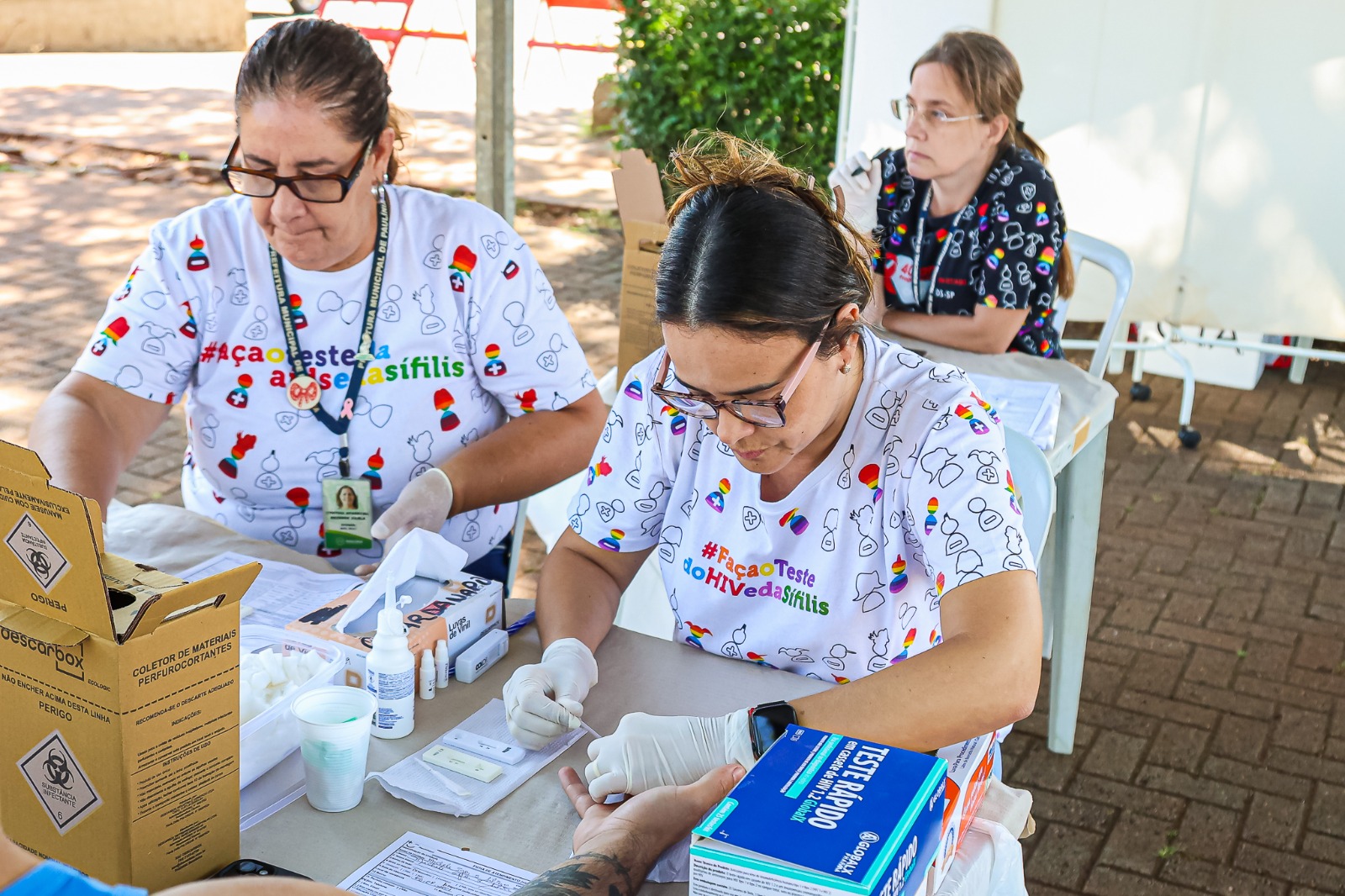 Paulínia realiza testes rápidos e orientações sobre ISTs no Jardim Planalto em 18 de agosto
