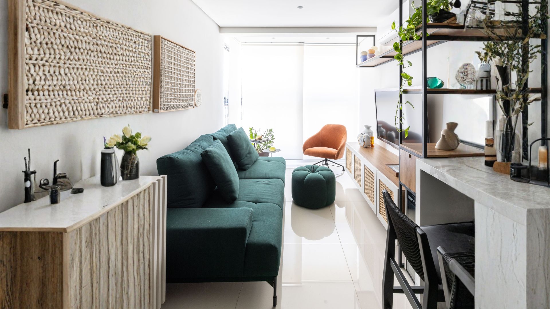 Como escolher o sofá ideal para apartamentos pequenos