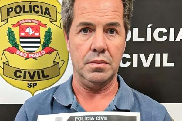 César Francisco Moranza Júnior em registro da Polícia Civil