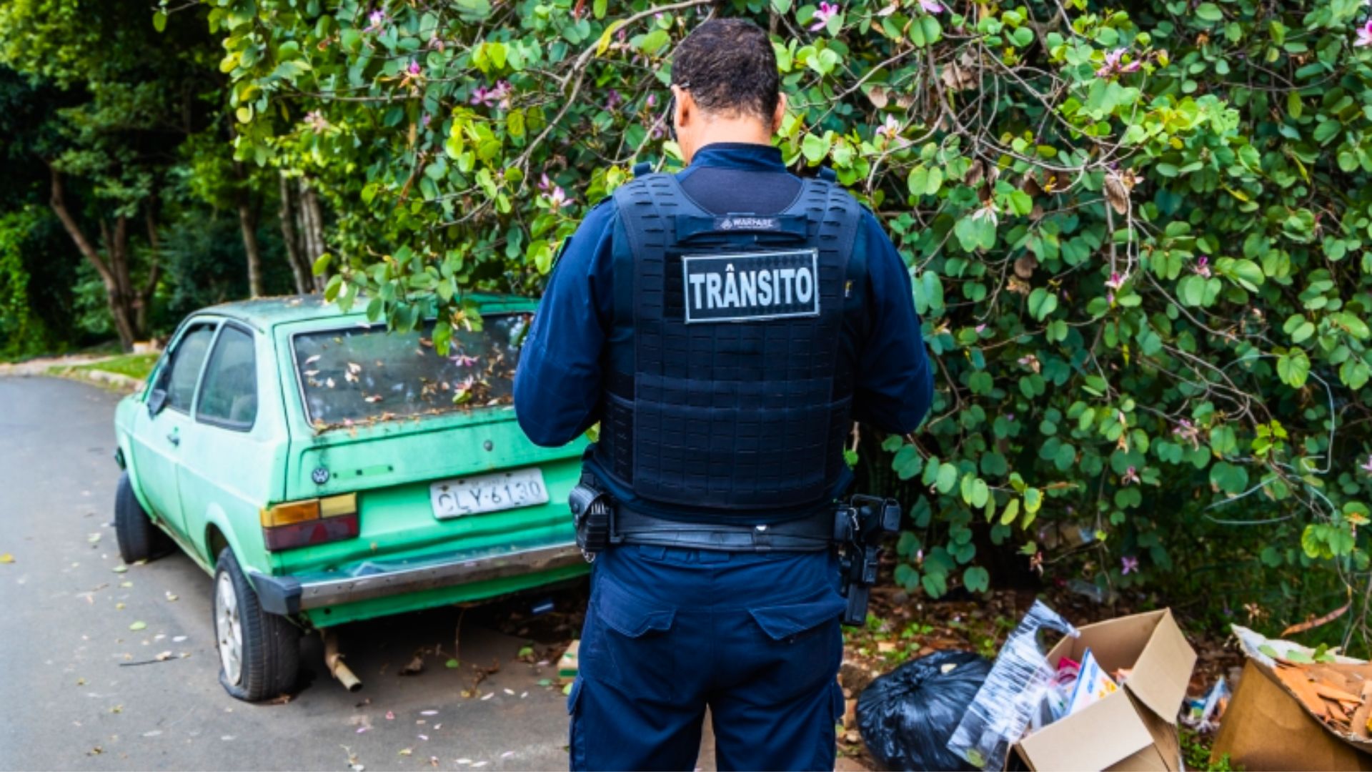 GCM de Paulínia remove 55 veículos abandonados em sete meses