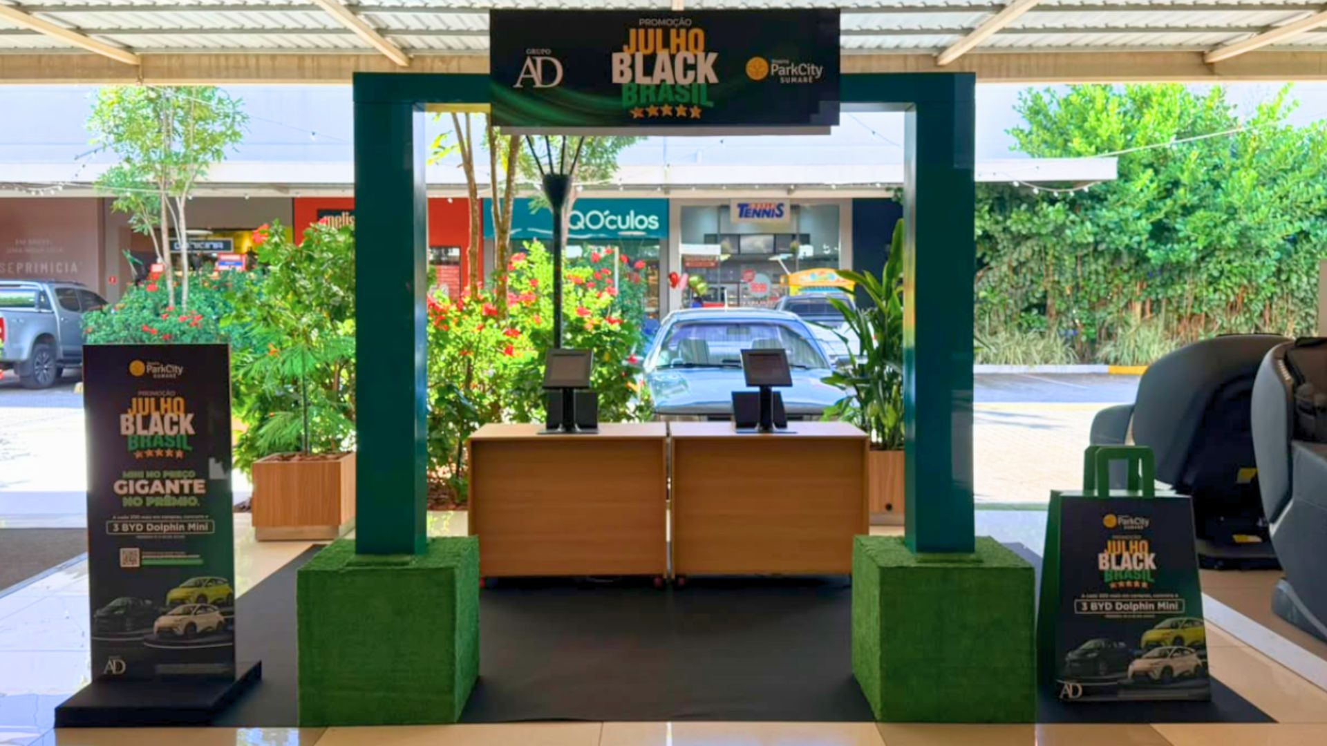 Shopping ParkCity Sumaré participa da Julho Black Brasil 2026 com sorteio de carros elétricos
