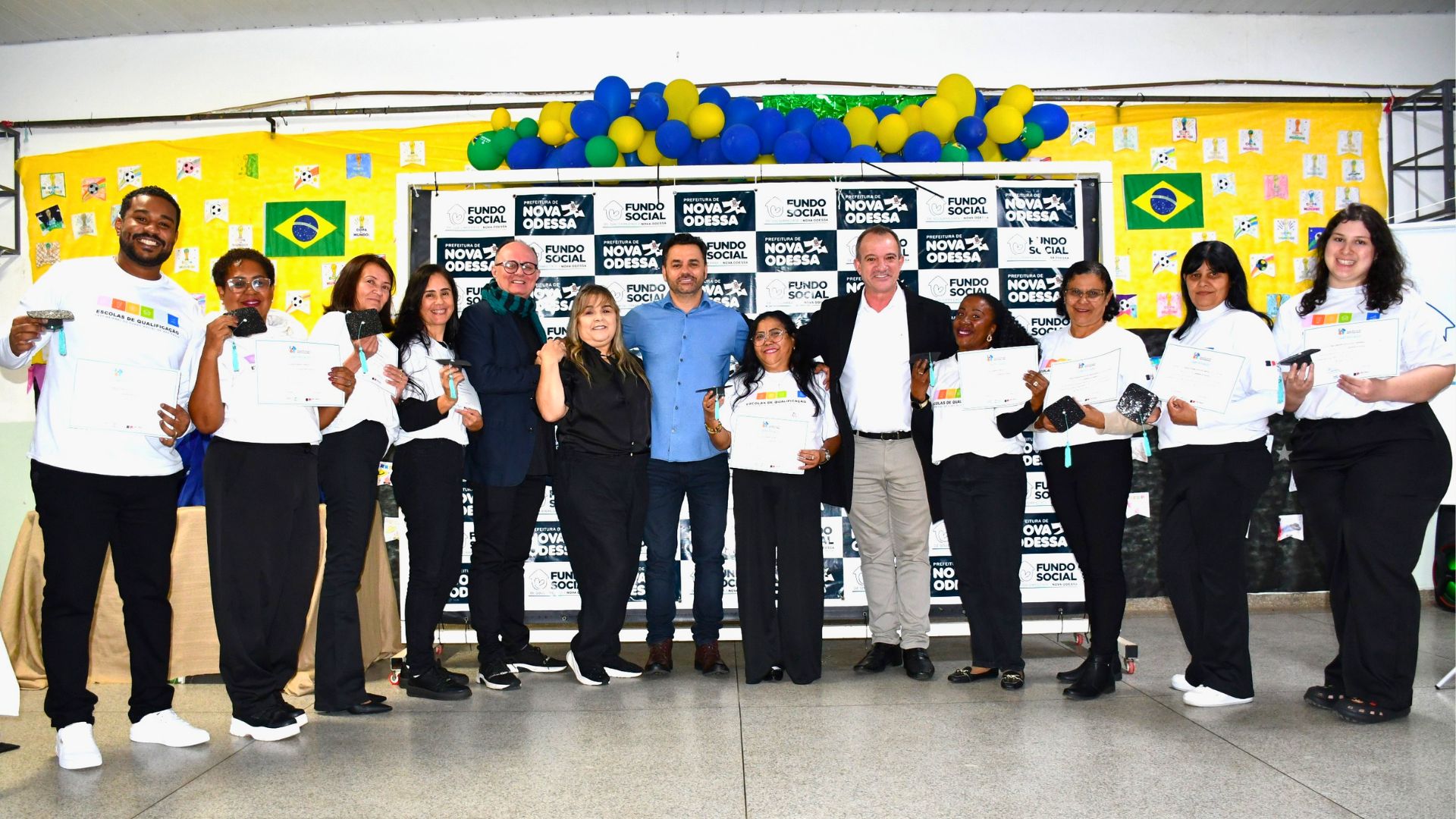 Fundo Social de Nova Odessa forma quarta turma do Curso de Cuidador de Idosos