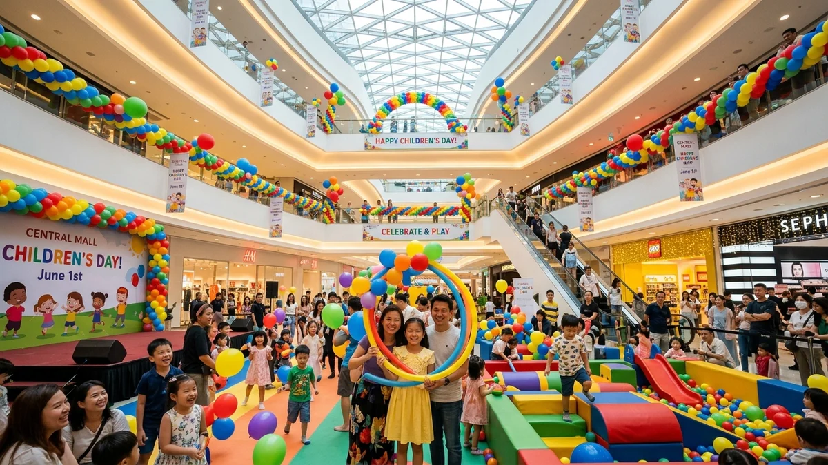 Shopping ParkCity Sumaré promove atrações gratuitas e brincadeiras no feriado das crianças