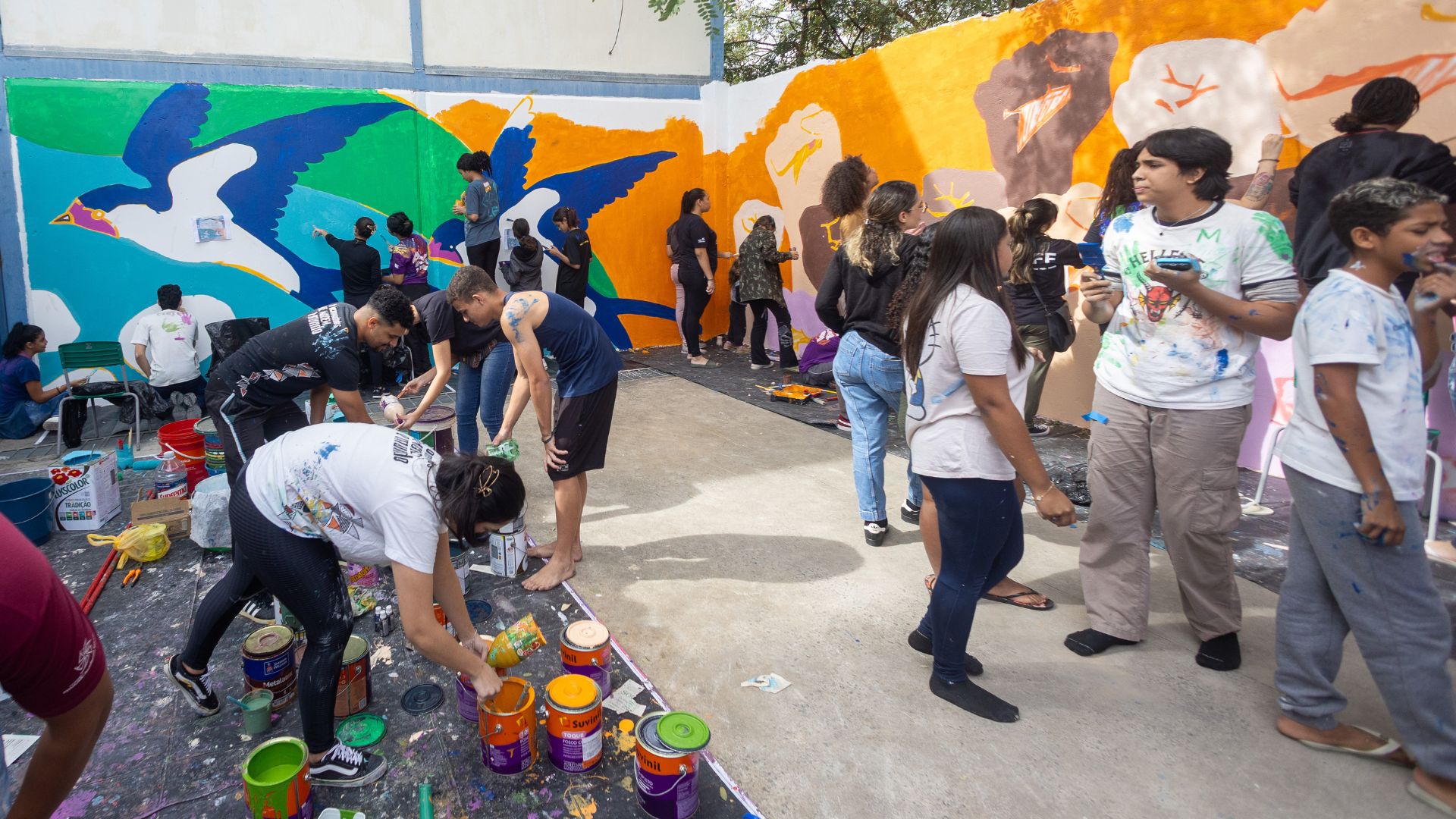 Campinas terá mutirão com cerca de 200 voluntários na Escola Estadual Hildebrando Siqueira