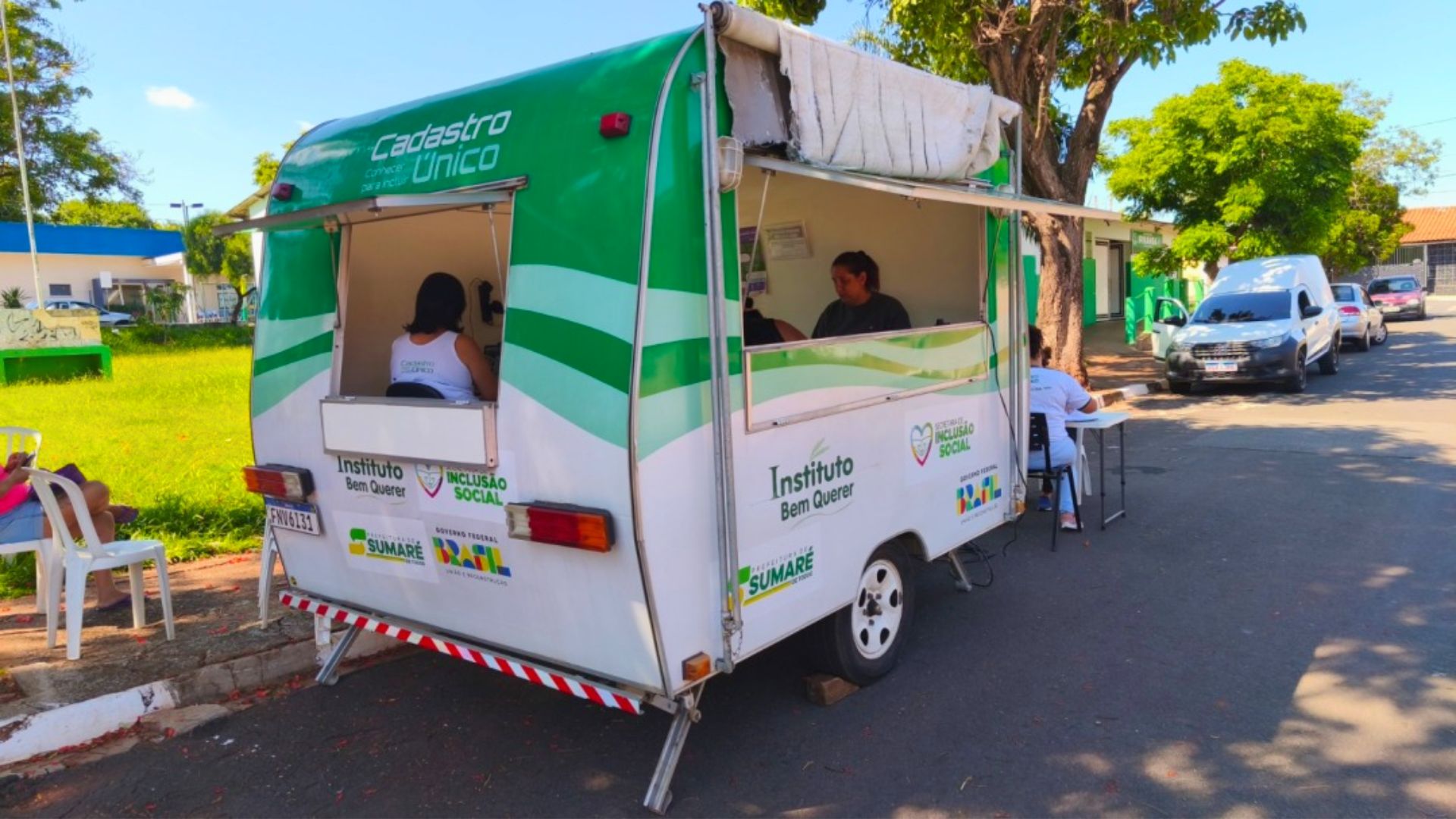 CadÚnico itinerante em Sumaré atende regiões do Ângelo Tomazin e Área