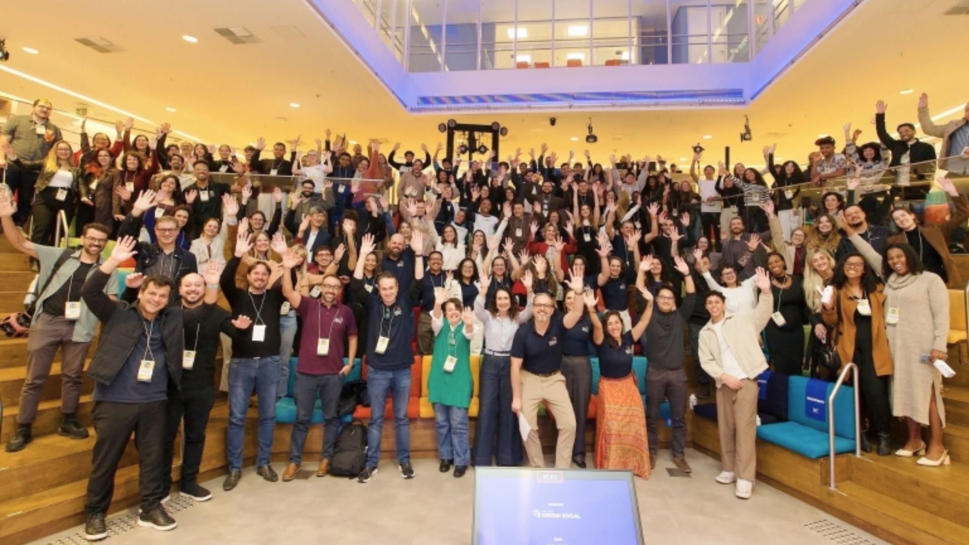 Alunos de Paulínia participam do lançamento do Programa Eras em São Paulo