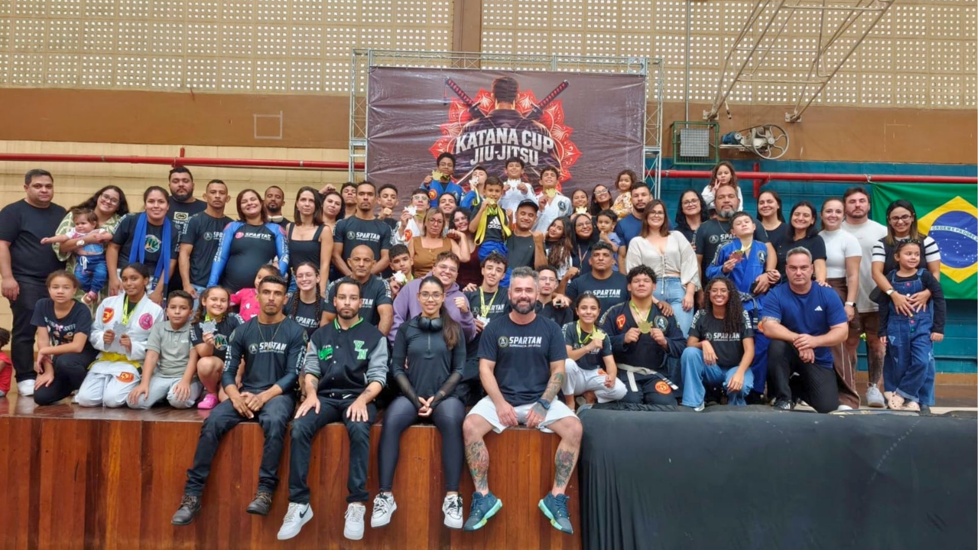 Spartan SJJ-B9 conquista 27 medalhas no Katana Cup em Santa Bárbara