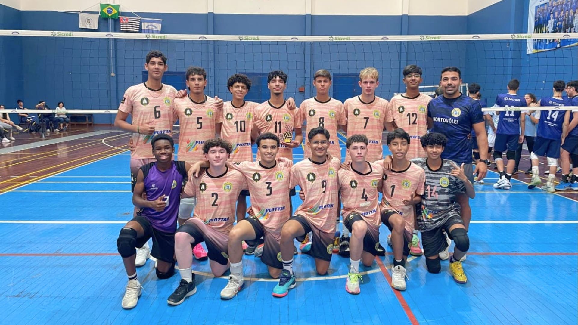 Vôlei masculino de Hortolândia vence jogos da Copa Itatiba