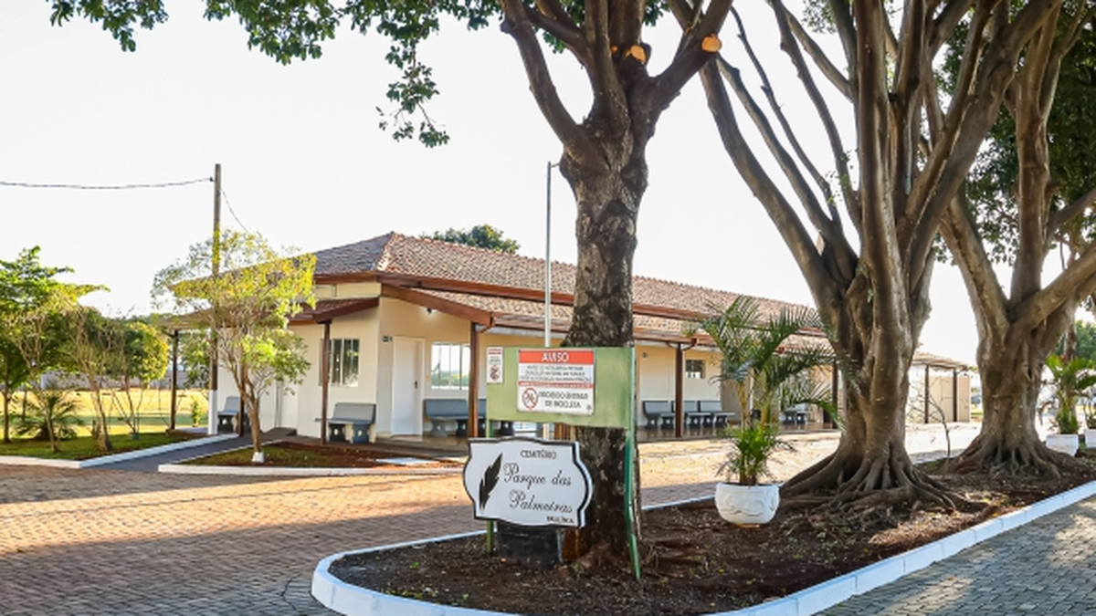 Velório do Cemitério Parque das Palmeiras, em Paulínia