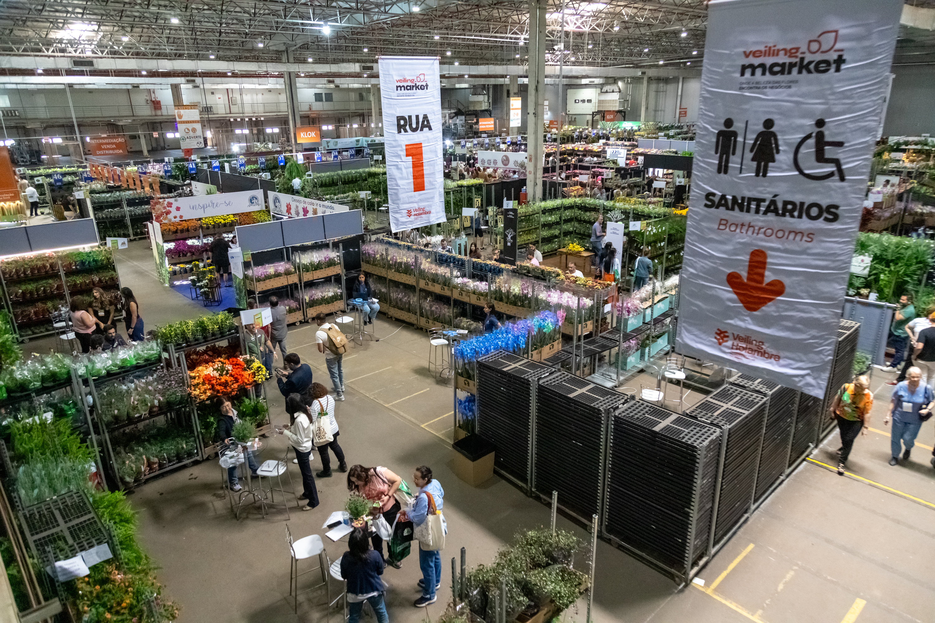 32º Veiling Market movimenta mercado nacional de flores com tendências e negócios