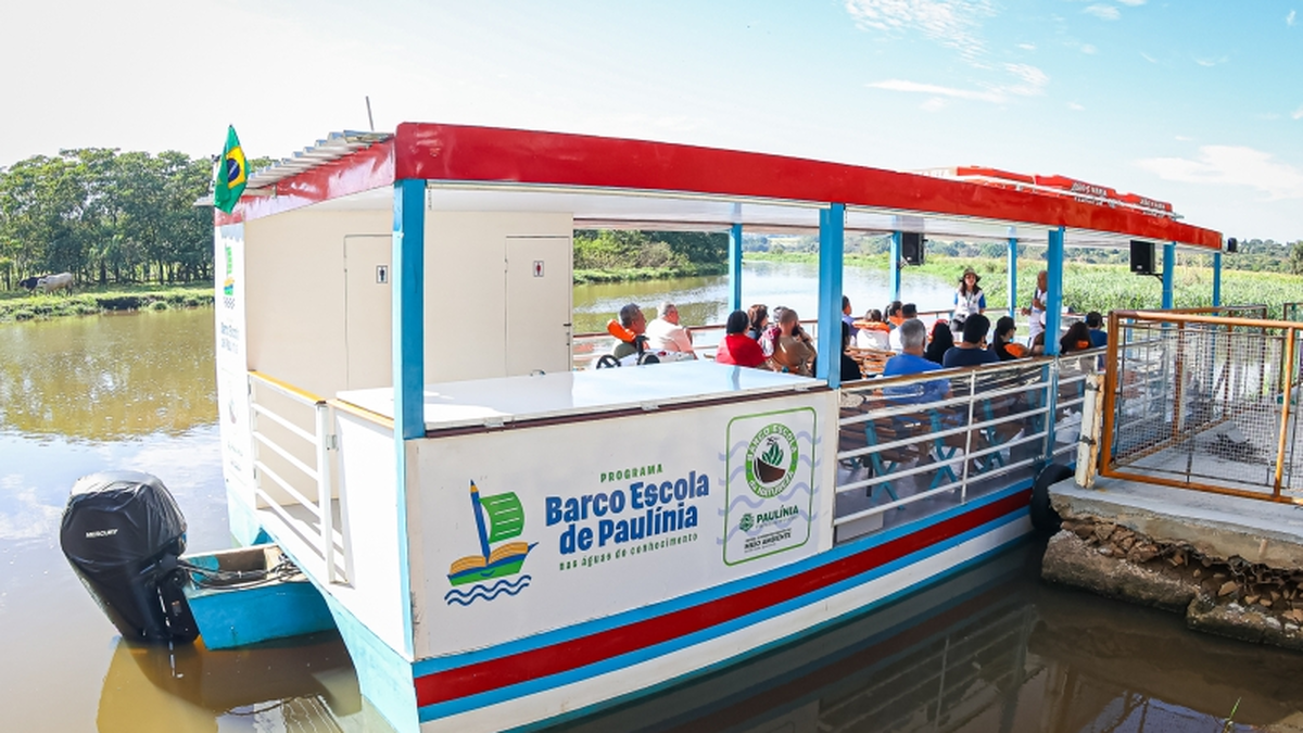 Barco Escola avança em Paulínia com obras no píer e formação de professores