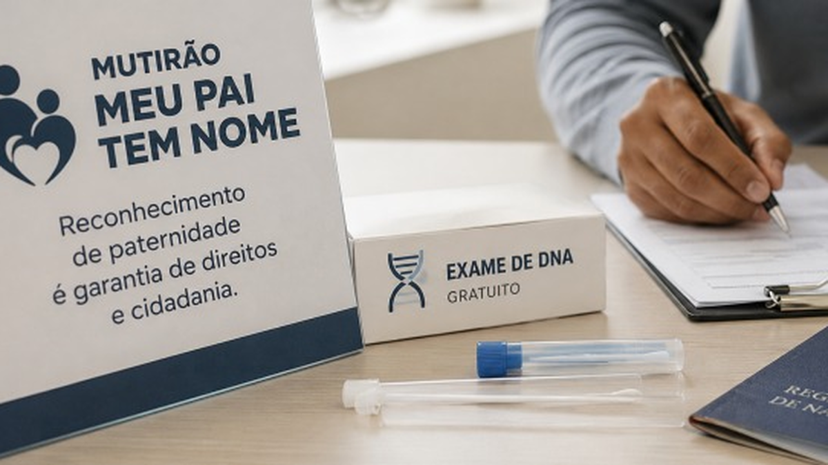 Sumaré terá mutirão Meu Pai Tem Nome em 1º de agosto com DNA gratuito