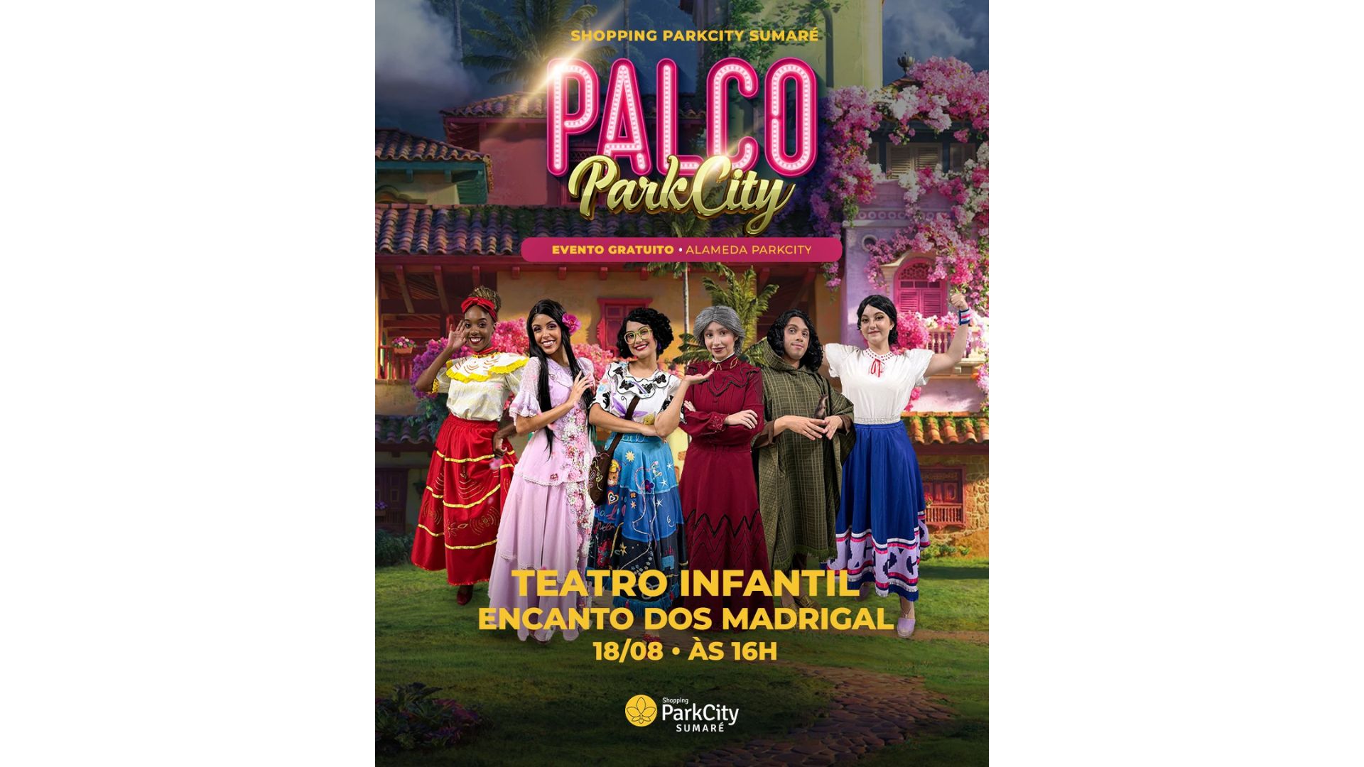 Teatro infantil é atração no Shopping ParkCity Sumaré no domingo, 18/8