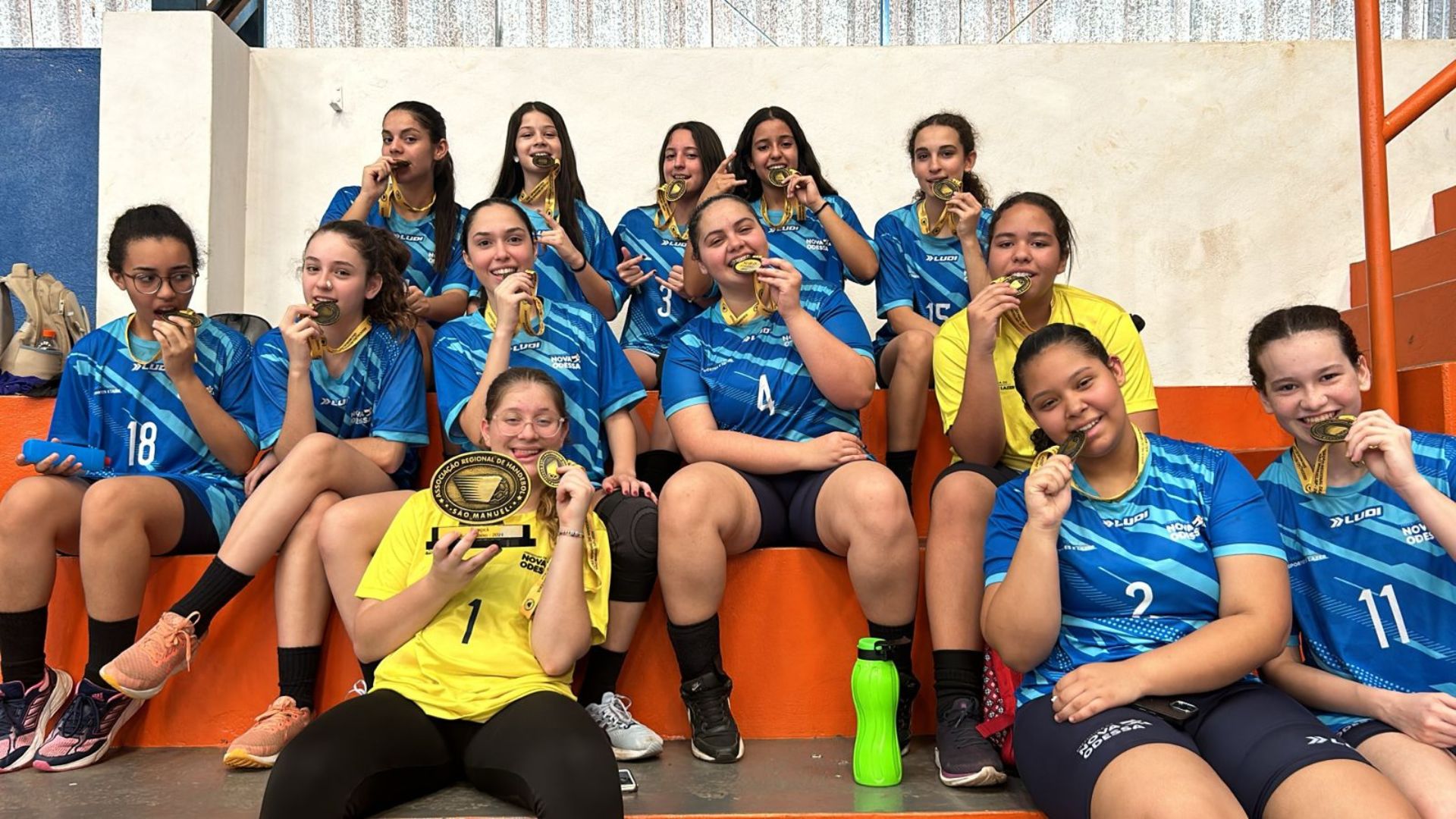 Handebol Feminino de Nova Odessa Conquista Título Inédito na Liga de São Manuel
