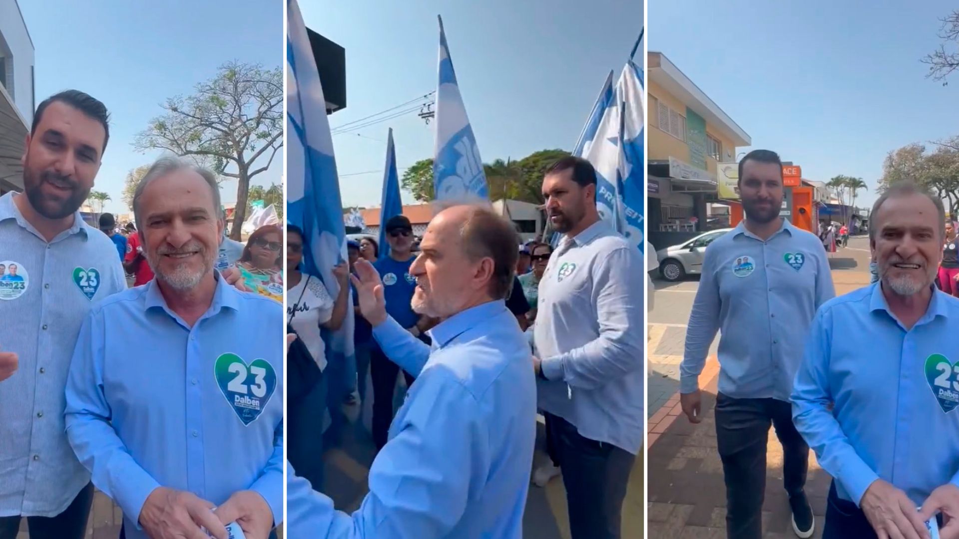 Campanha de Dalben atrapalha trabalho da polícia em Paulínia e delegado é forçado a intervir