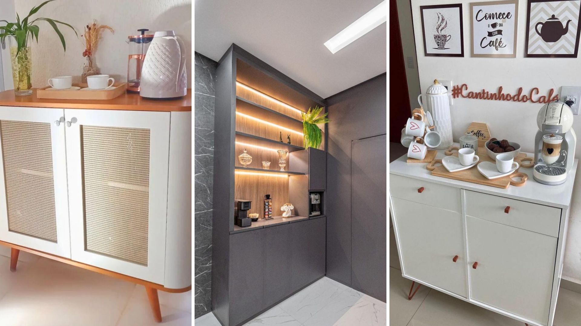 Cantinho do Café: Veja Algumas Inspirações e Tendências