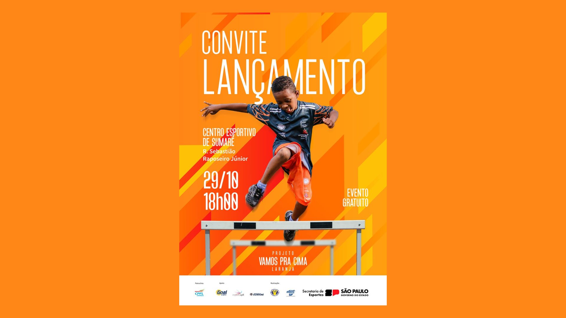 Inscrições Abertas para Aulas Gratuitas de Atletismo em Sumaré