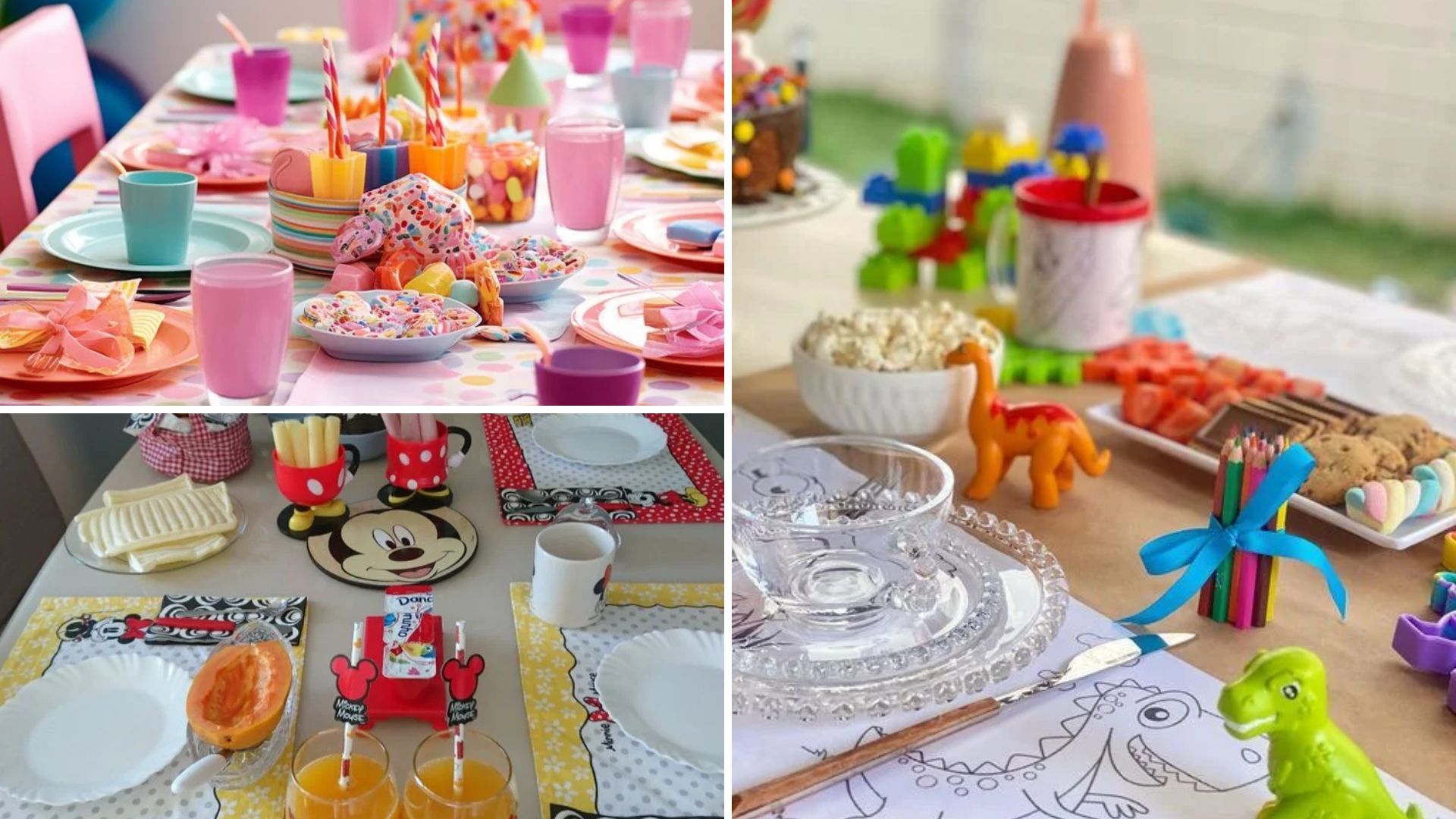 Conheça Algumas Ideias de Mesa Posta para o Dia das Crianças