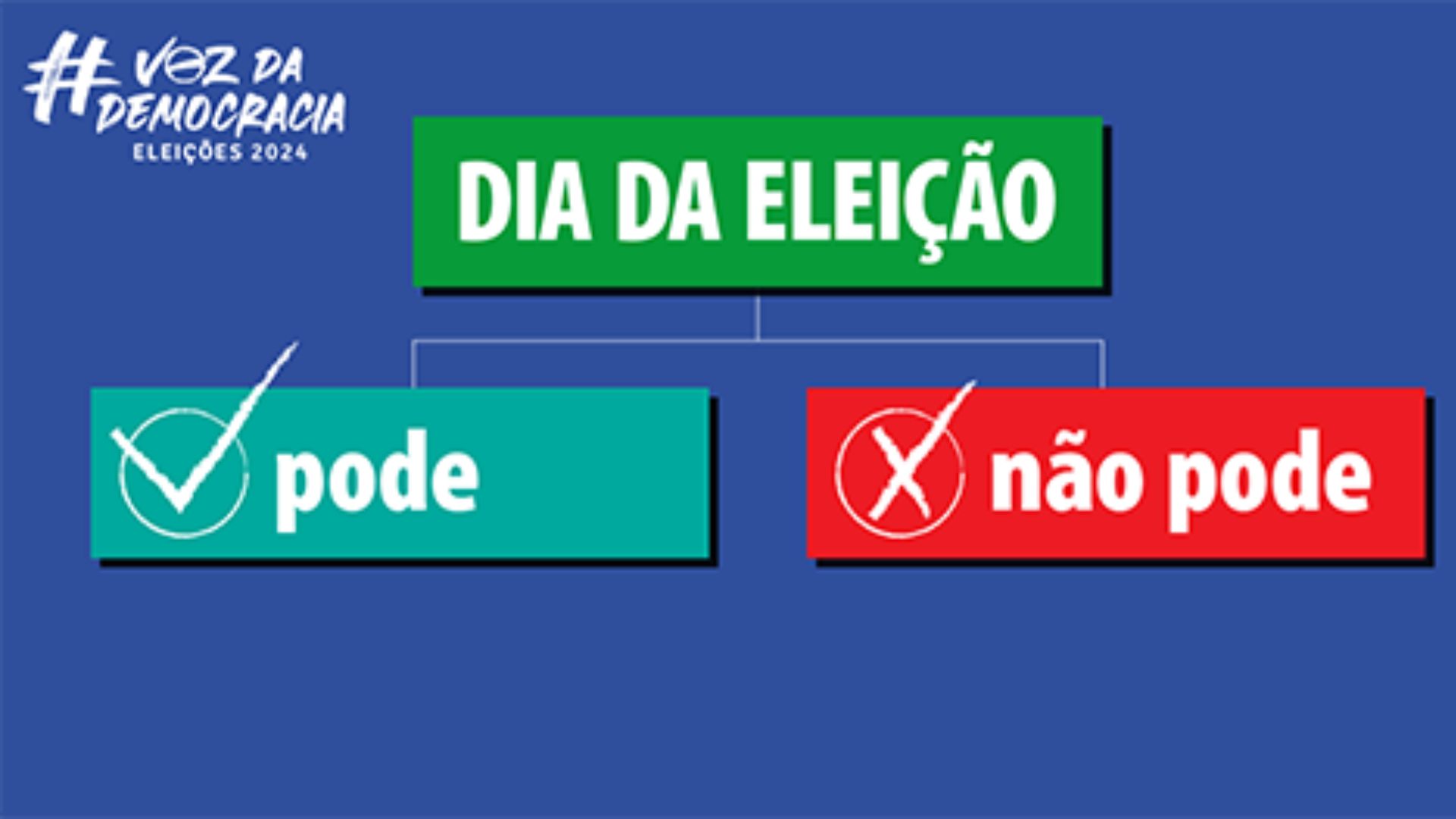 Eleições 2024: Condutas Permitidas e Proibidas no Dia da Eleição