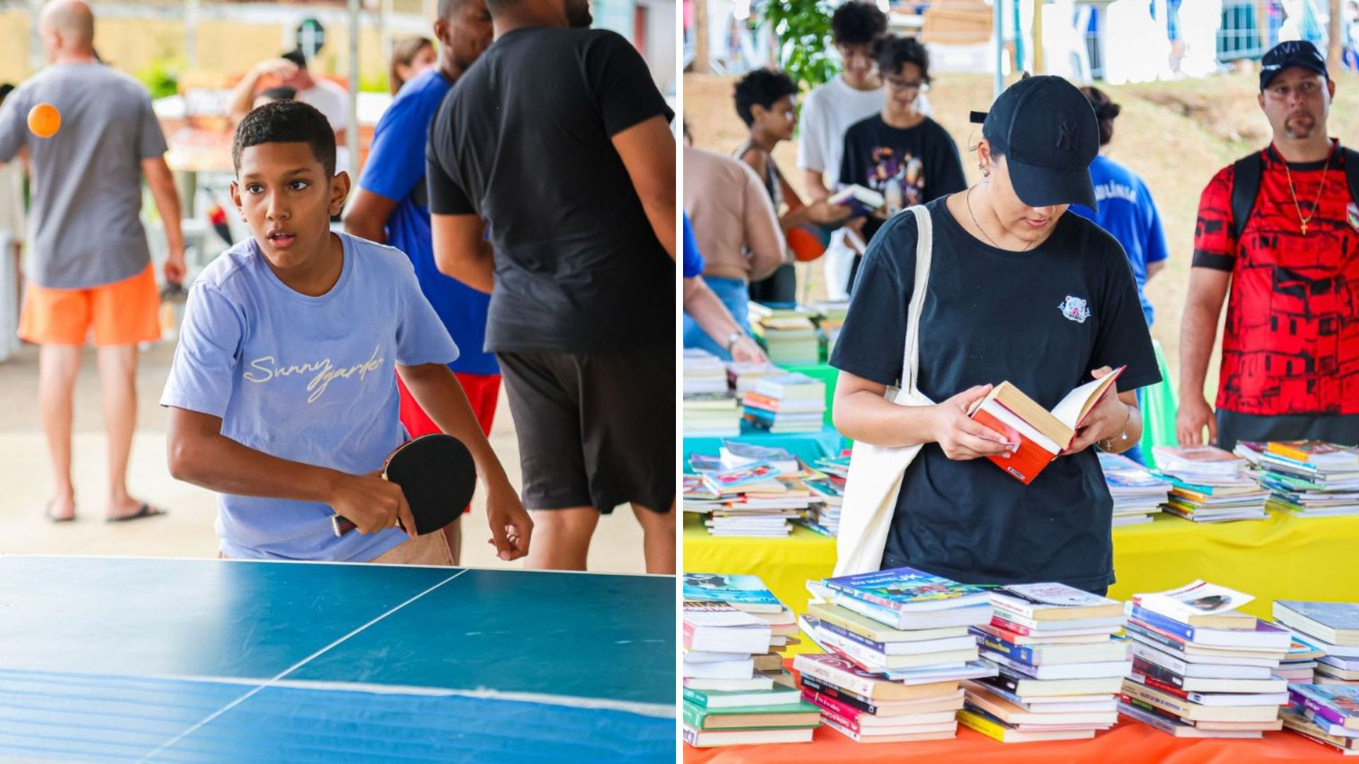 Cooperlotes Recebe Domingo de Lazer com Feira do Livro