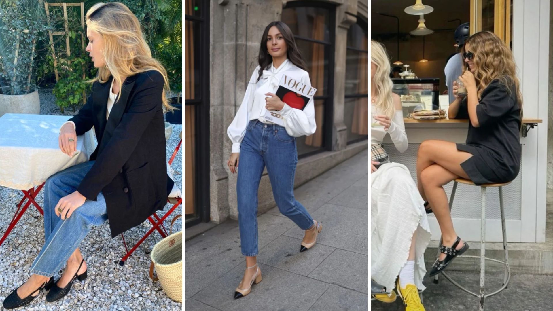 Estilos Práticos com Slingbacks: Inspirações para 2024