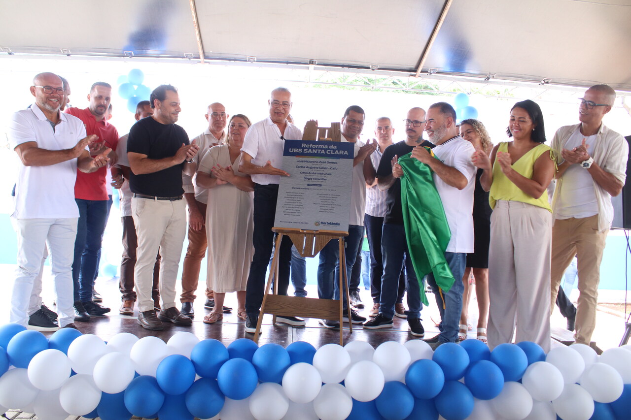 Reinauguração da UBS Santa Clara marca avanço na saúde de Hortolândia