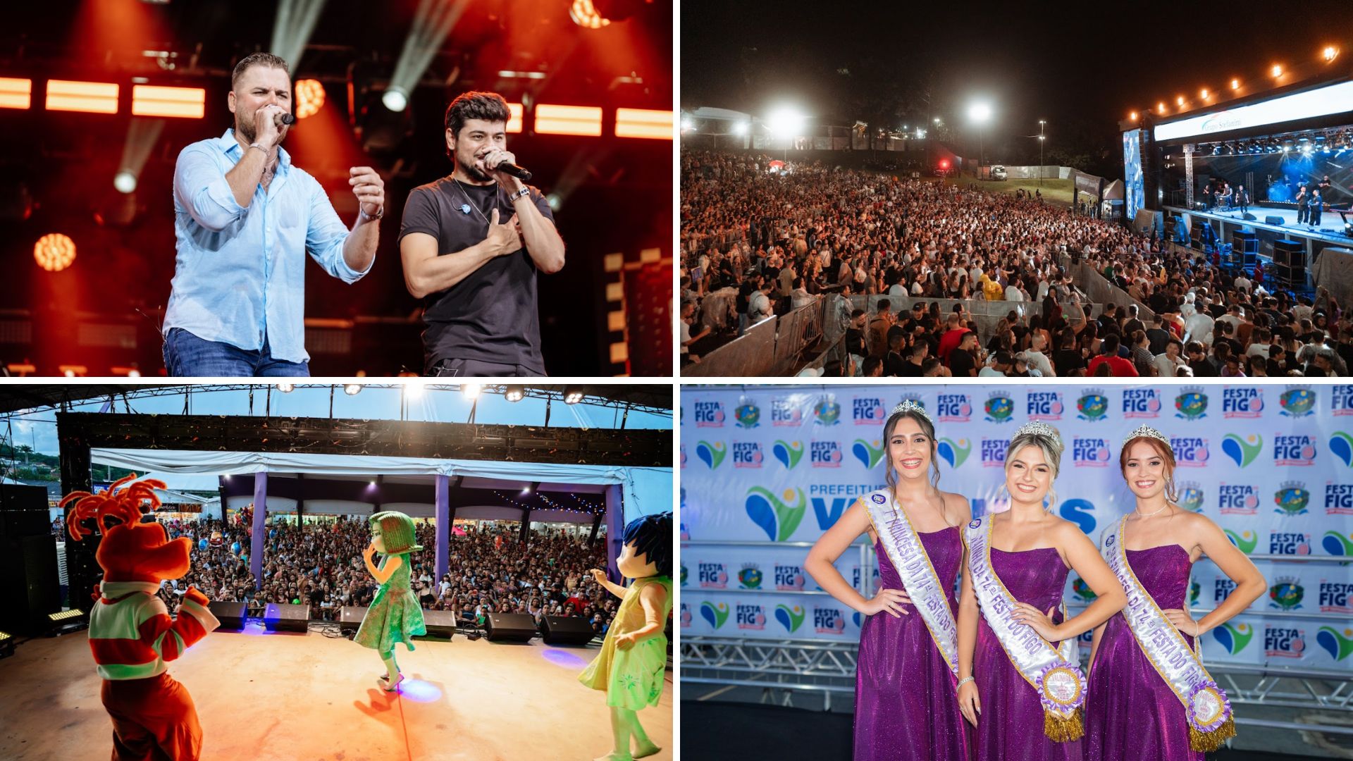 69 mil pessoas passaram no primeiro final de semana da 74ª Festa do Figo e 29ª Expogoiaba de Valinhos