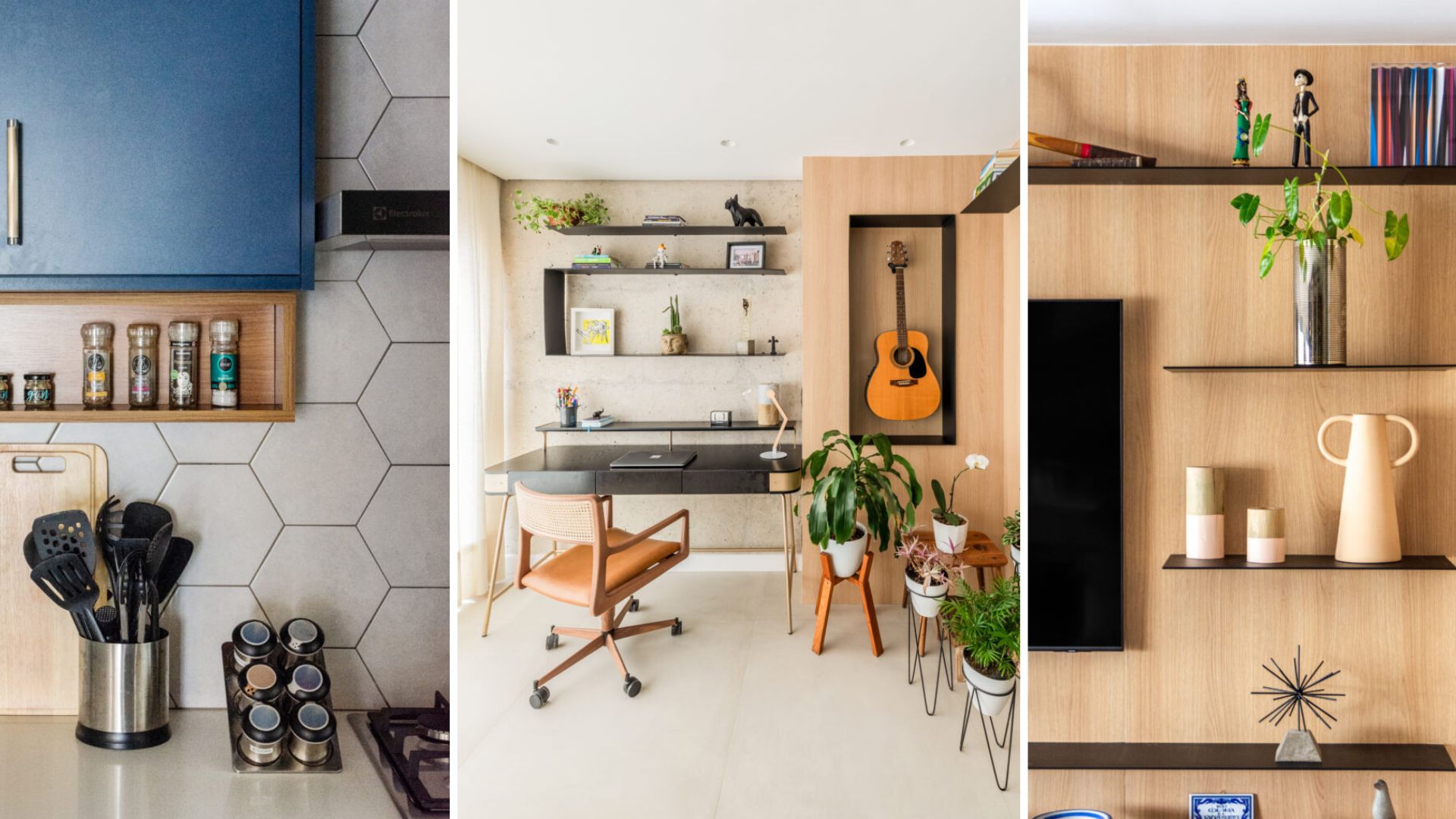 Decoração Inteligente: Aposte em Nichos e Prateleiras para Estilo e Funcionalidade