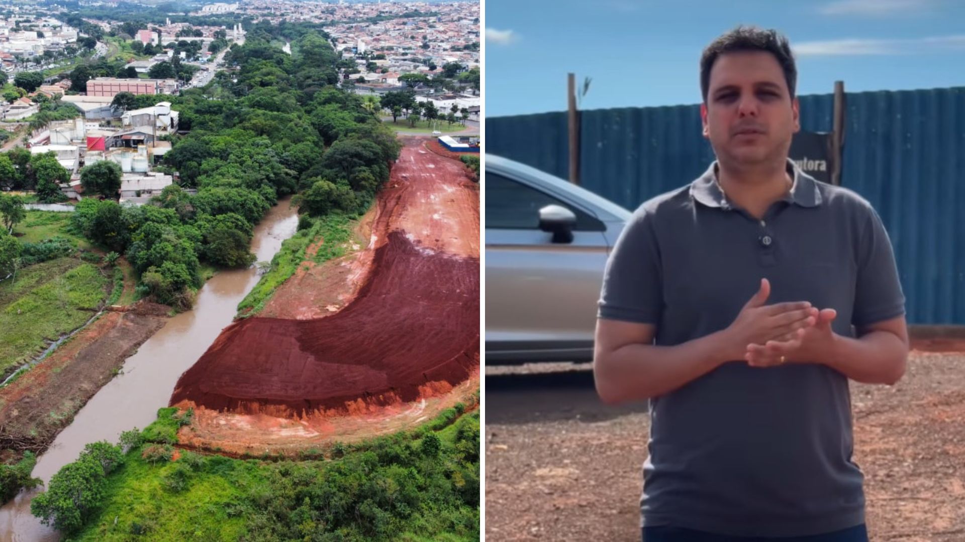 Retomada da obra do viaduto que ligará o Centro de Sumaré à Nova Veneza