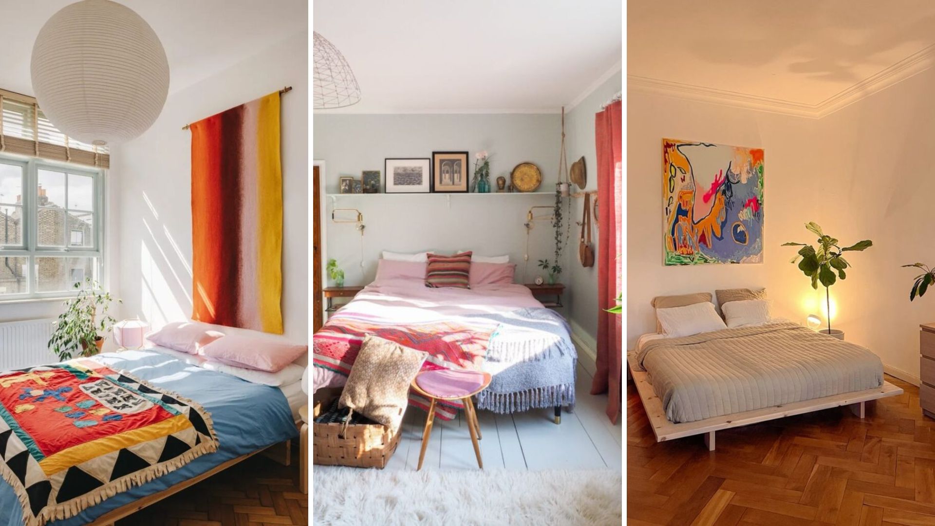 3 Ideias Criativas para Decorar seu Quarto sem Cabeceira