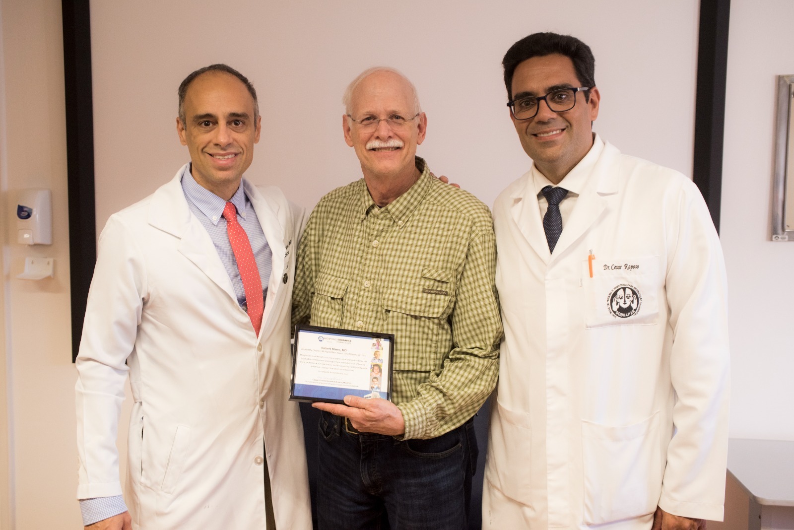 Cirurgiões americanos visitam Hospital Sobrapar para compartilhar técnicas inovadoras em fissura labiopalatina