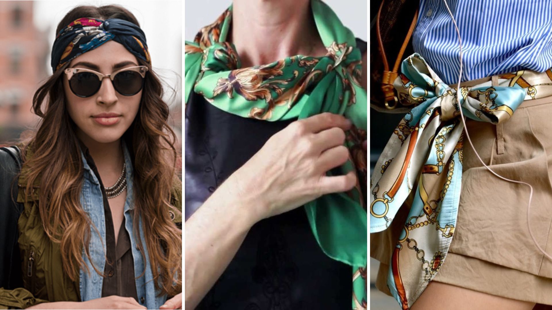 Lenço é Tendência: 6 Maneiras de Usar o Acessório